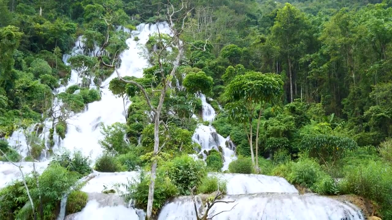 贵州荔波小七孔景区|翠谷瀑布视频下载