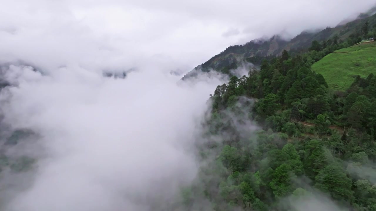 德贡公路 仙境视频素材