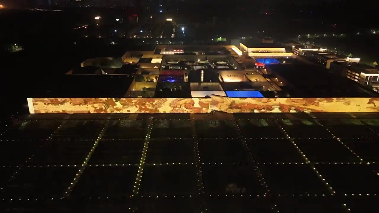 只有河南夜景视频素材