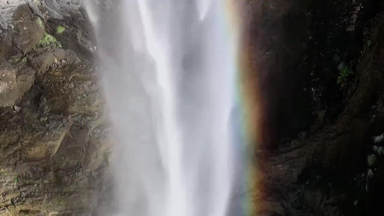 焦作云台山潭瀑峡小寨沟泉瀑峡视频下载