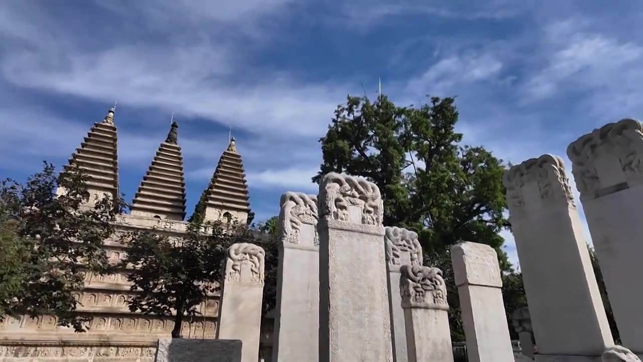 北京市海淀区，五塔寺（真觉寺，北京石刻艺术馆）视频下载