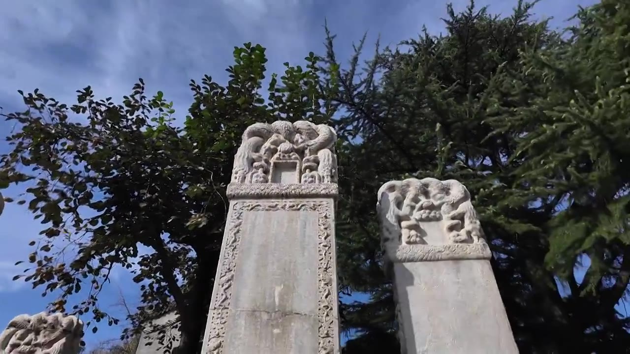 北京市海淀区，五塔寺（真觉寺，北京石刻艺术馆）视频下载