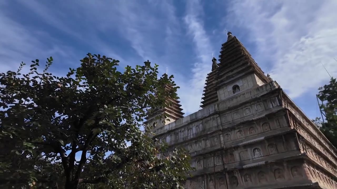 北京市海淀区，五塔寺（真觉寺，北京石刻艺术馆）视频下载