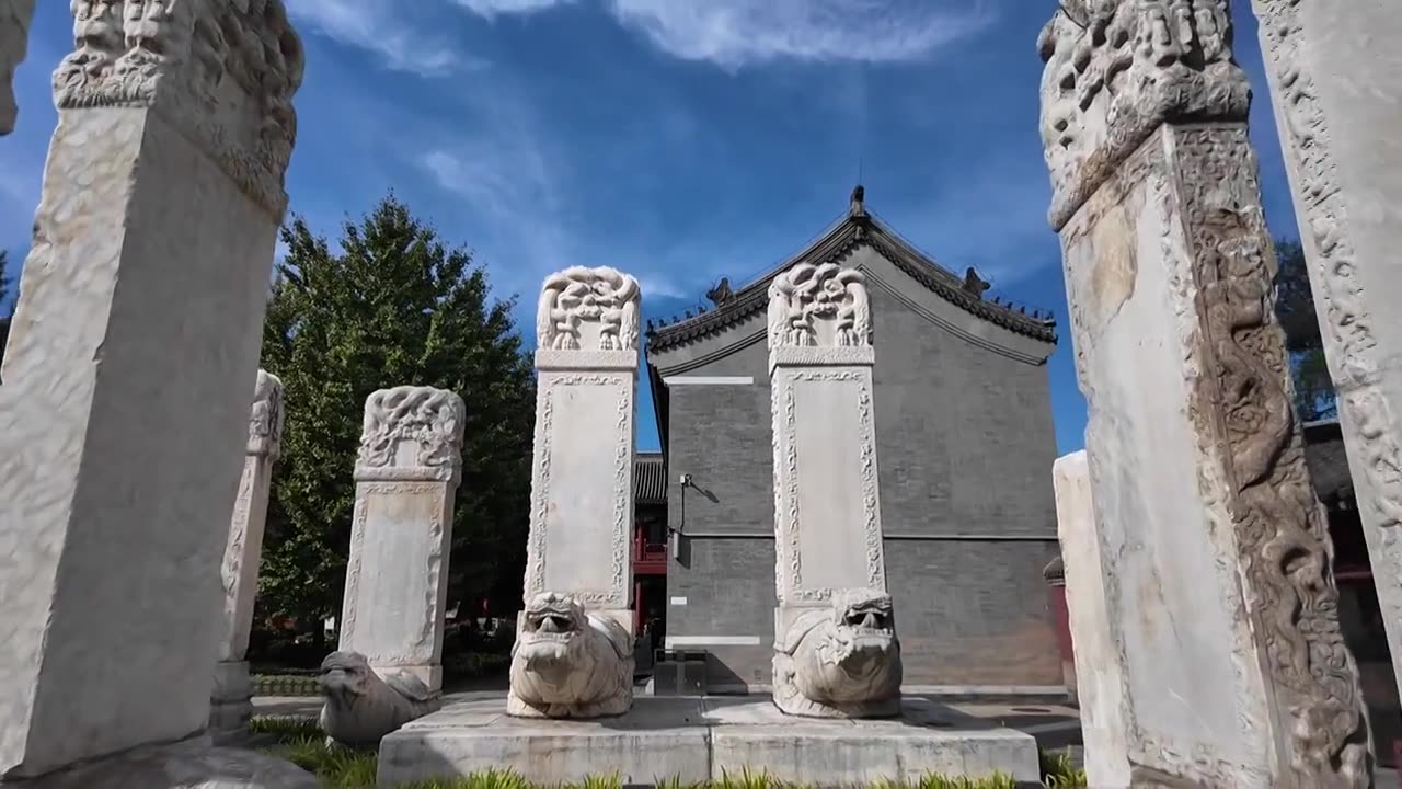 北京市海淀区，五塔寺（真觉寺，北京石刻艺术馆）视频下载