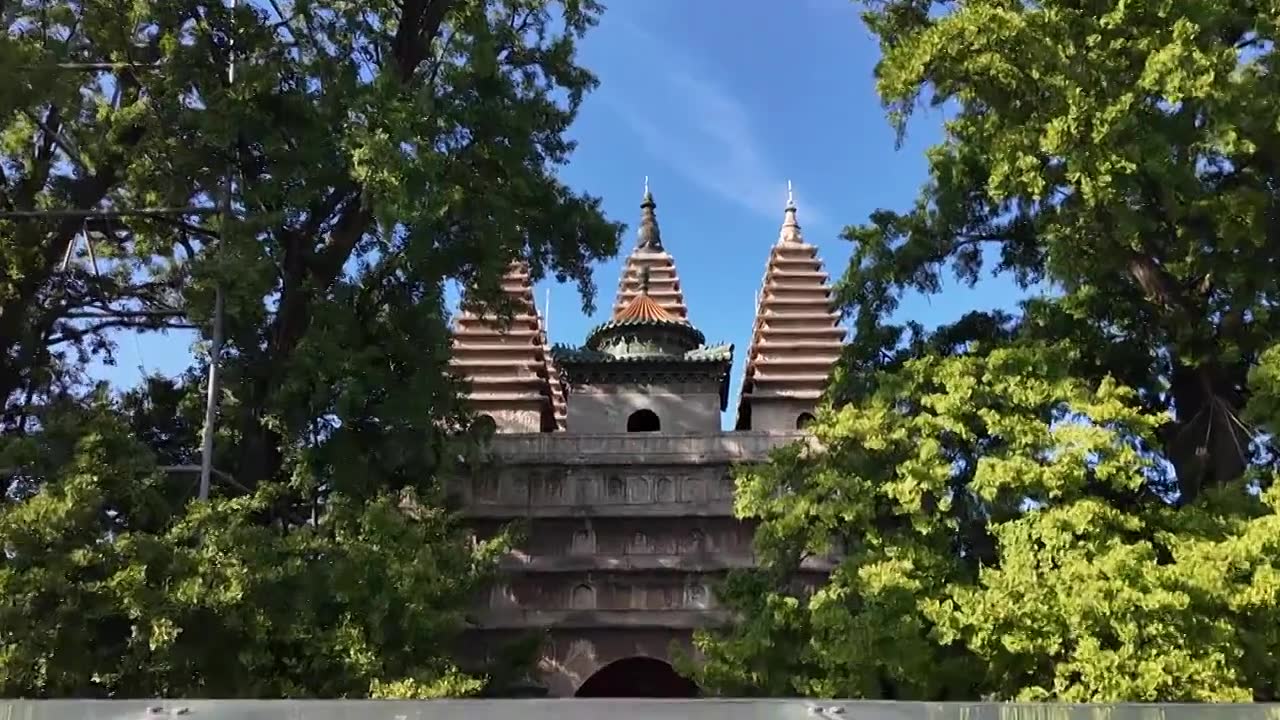 北京市海淀区，五塔寺（真觉寺，北京石刻艺术馆）视频下载