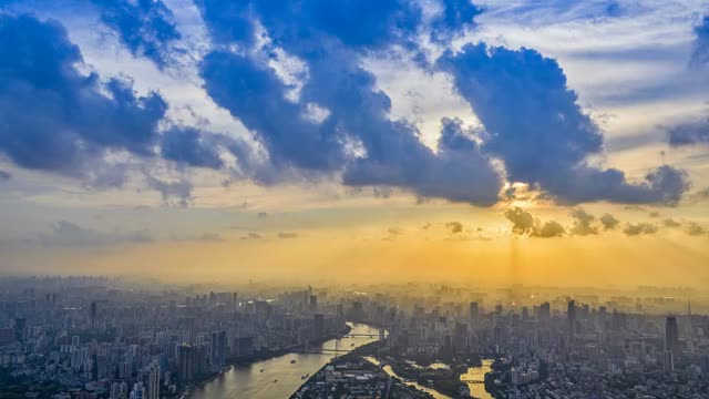 风雨变幻的广州城视频下载