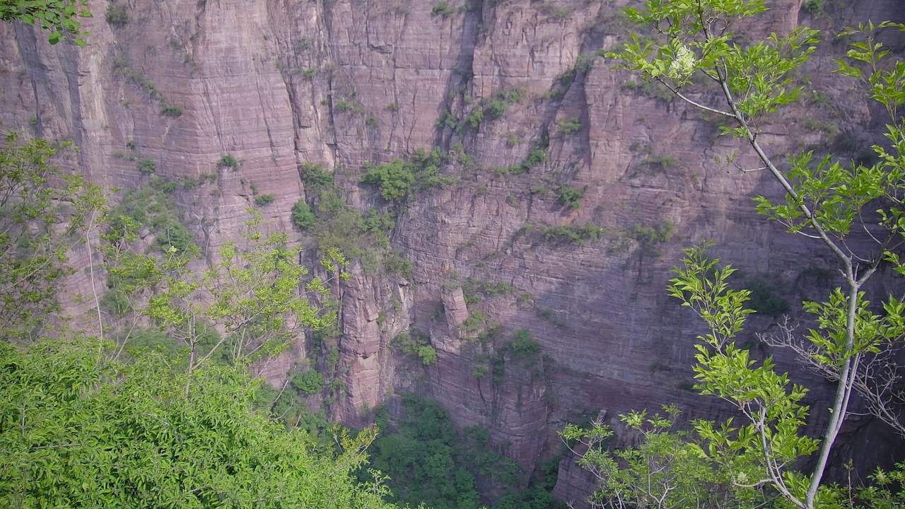 豫西大峡谷视频素材画面1