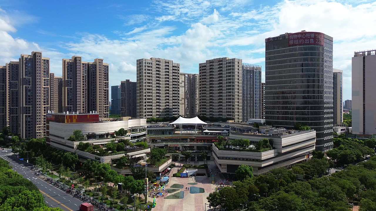 嘉定宝龙广场视频素材画面2