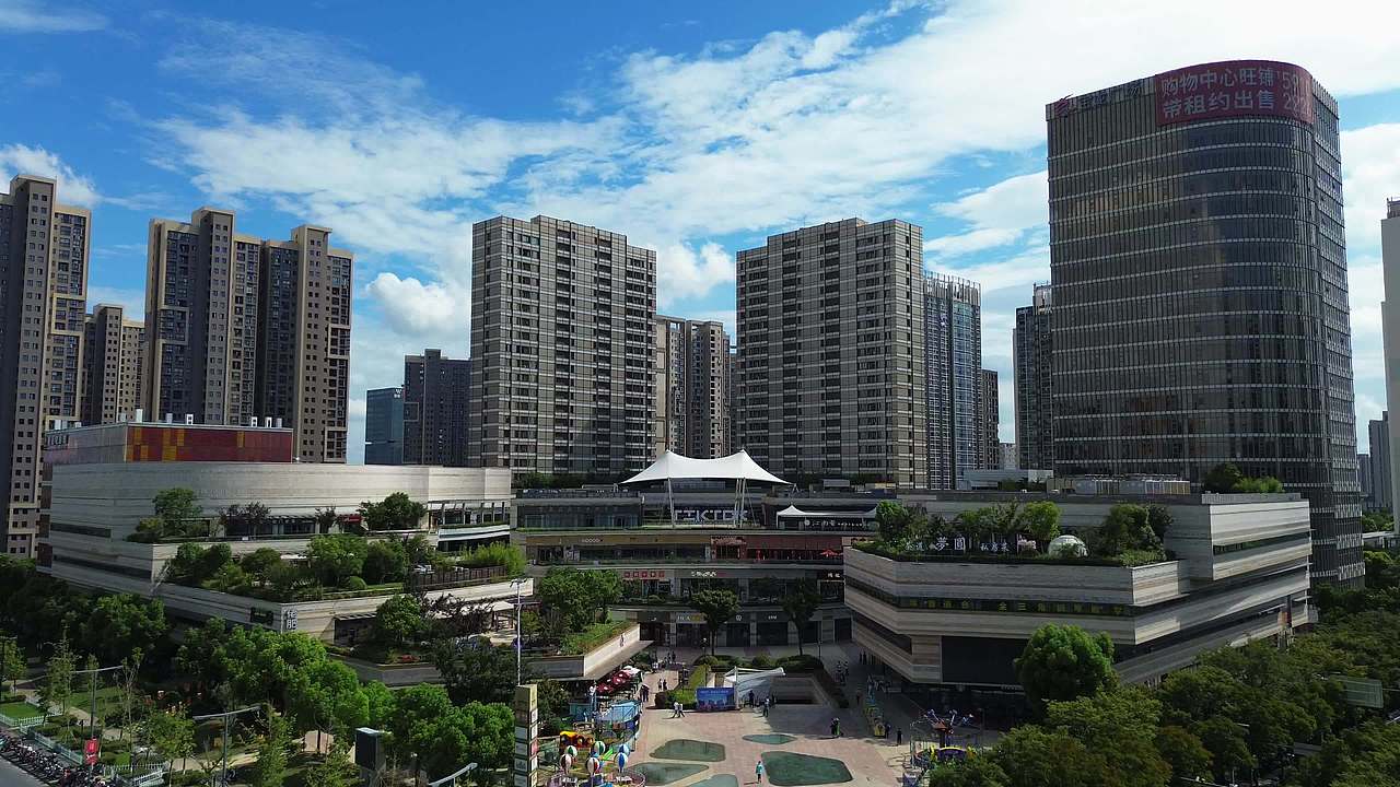 嘉定宝龙广场视频素材画面3