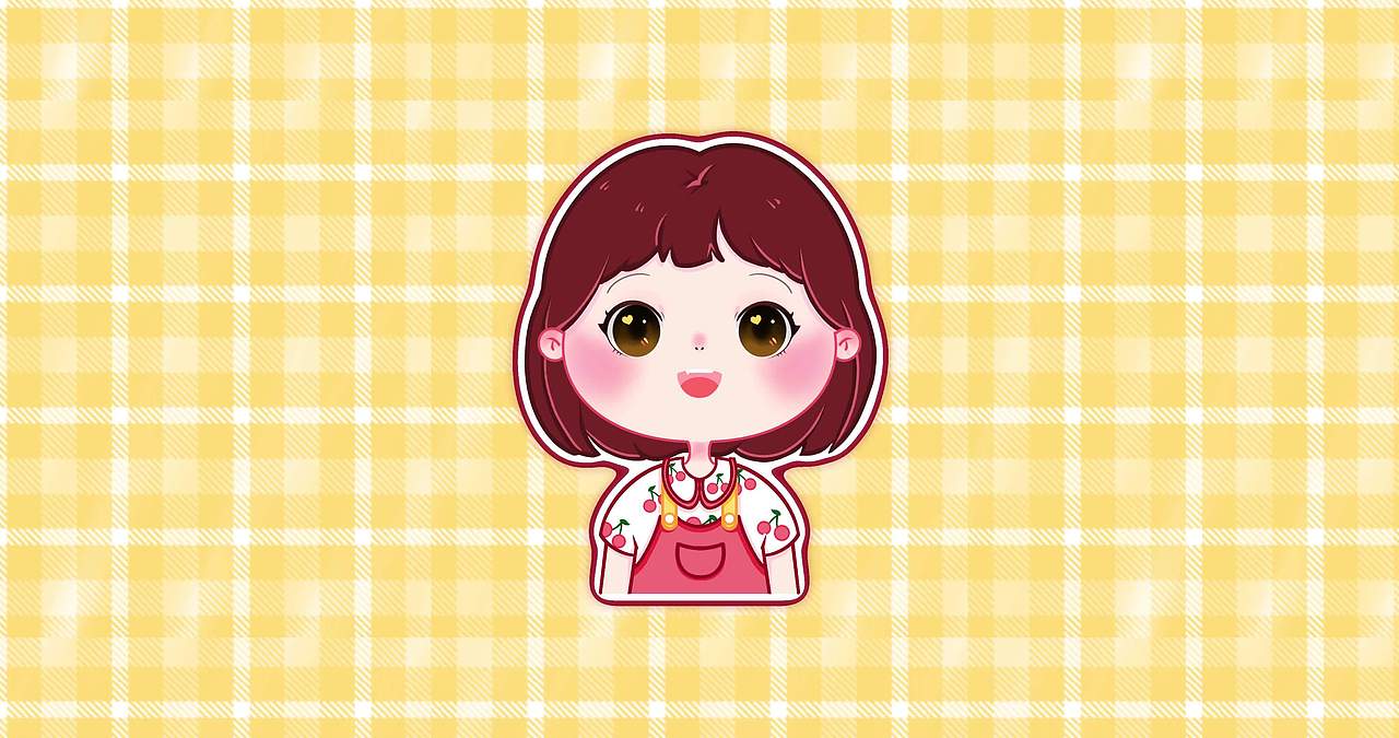 4k原创手绘小女孩视频素材画面4