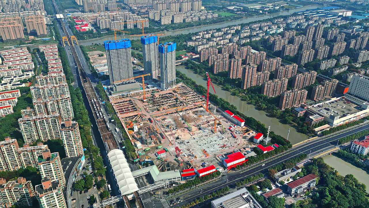 嘉里中心建设视频素材画面3