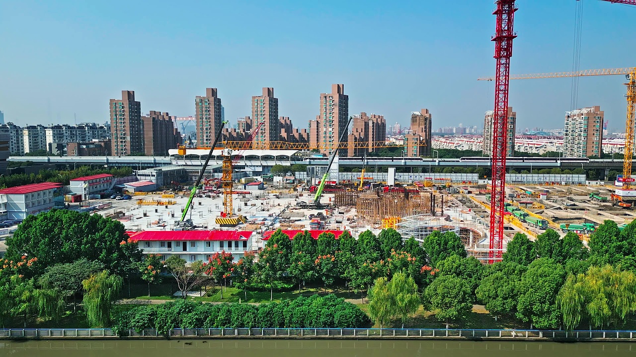 嘉里中心建设视频素材画面4