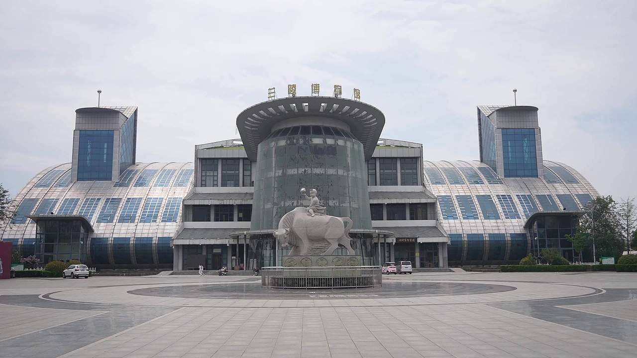 山东临沂兰陵博物馆视频素材画面2