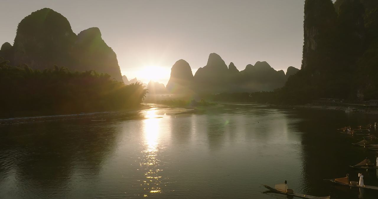 桂林兴坪视频素材画面2