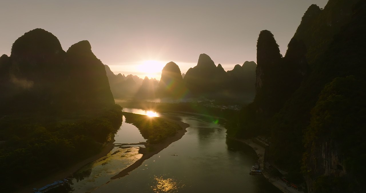 桂林兴坪视频素材画面3