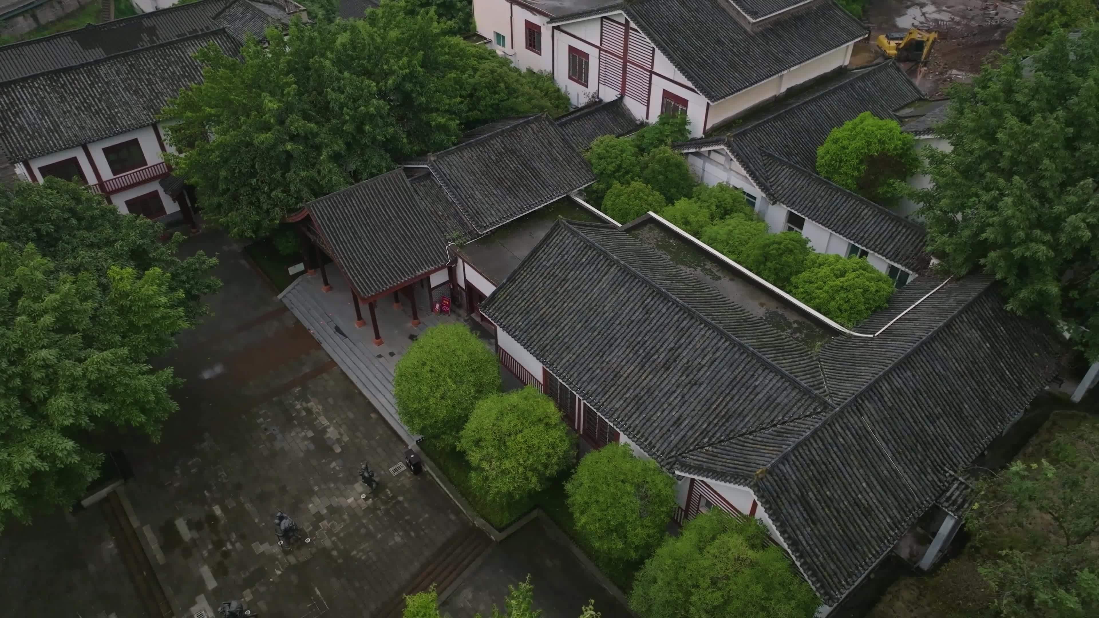 古蔺太平镇航拍视频素材画面3
