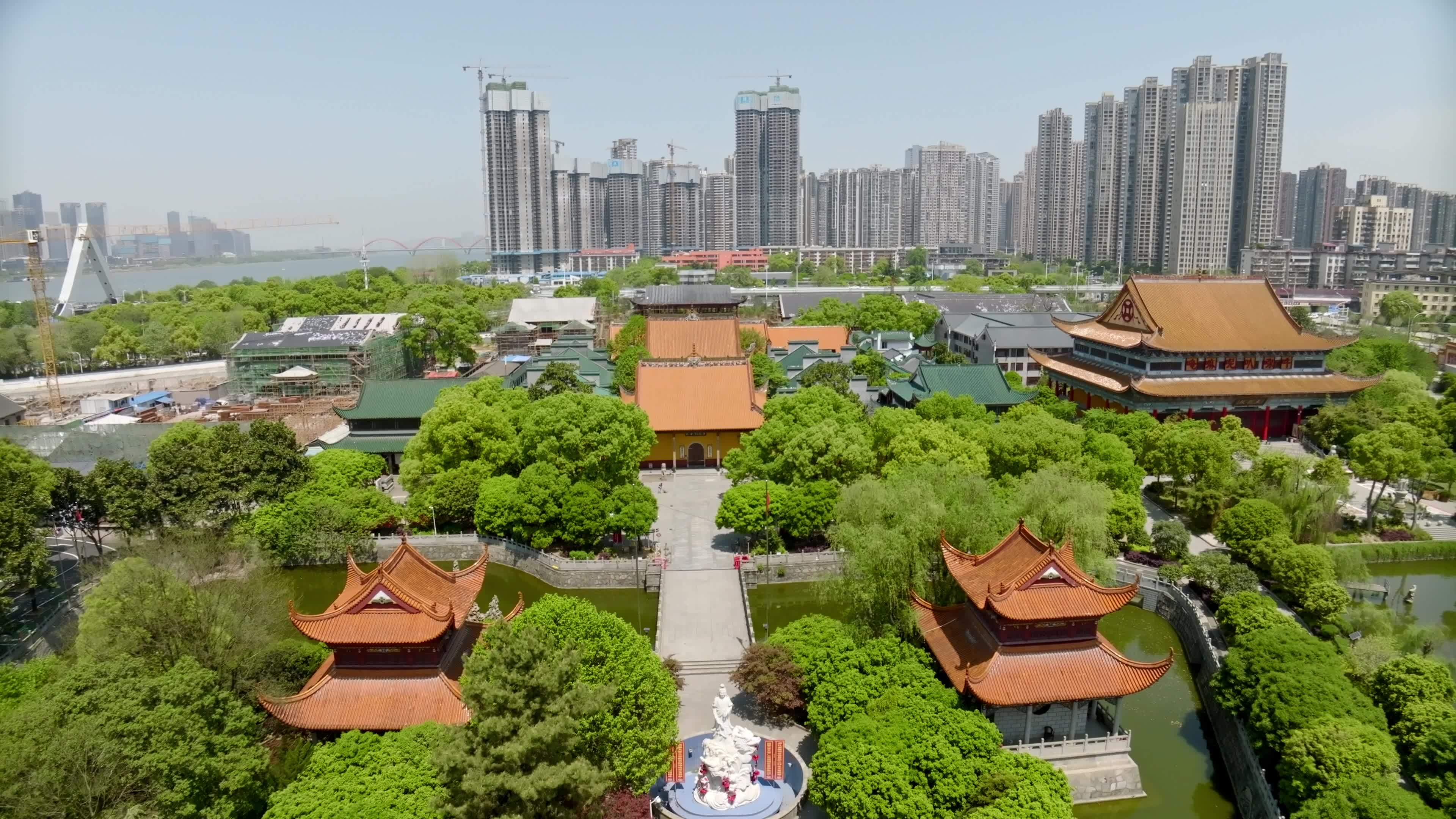 长沙航拍宣传片素材视频素材画面1