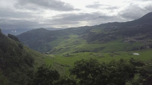 云南山区风景航拍视频素材