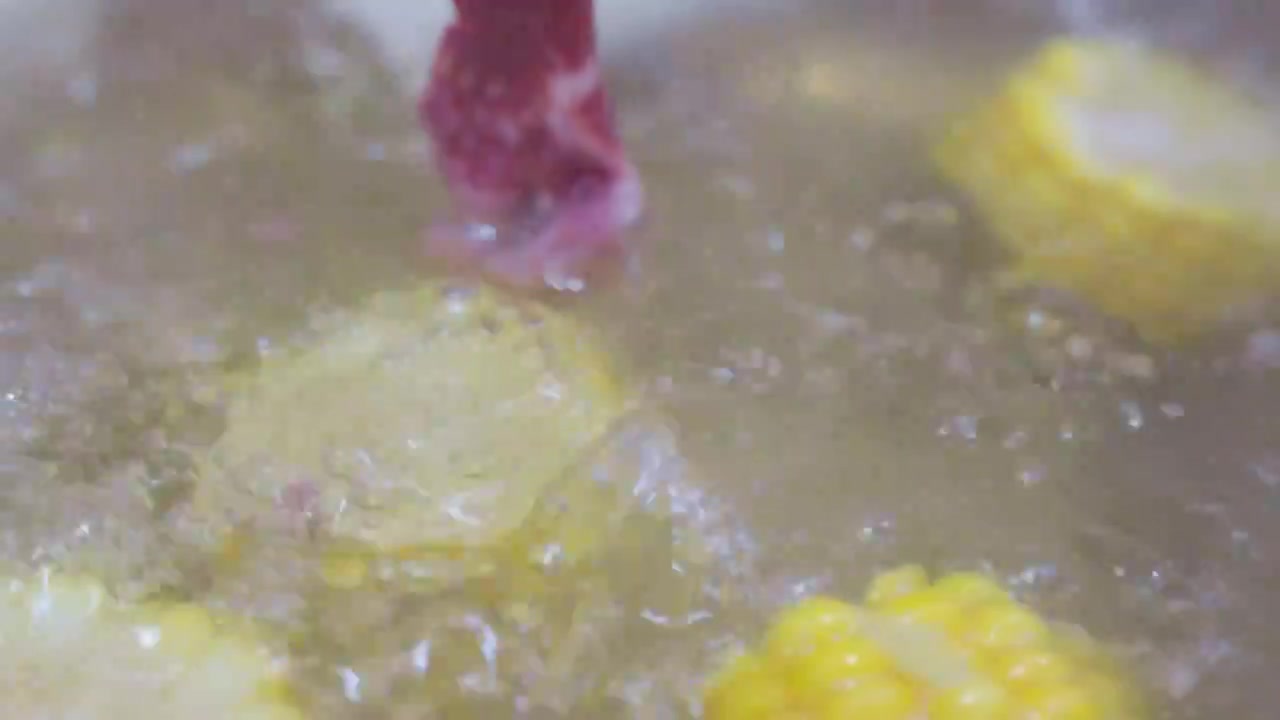 潮汕牛肉火锅视频素材画面1