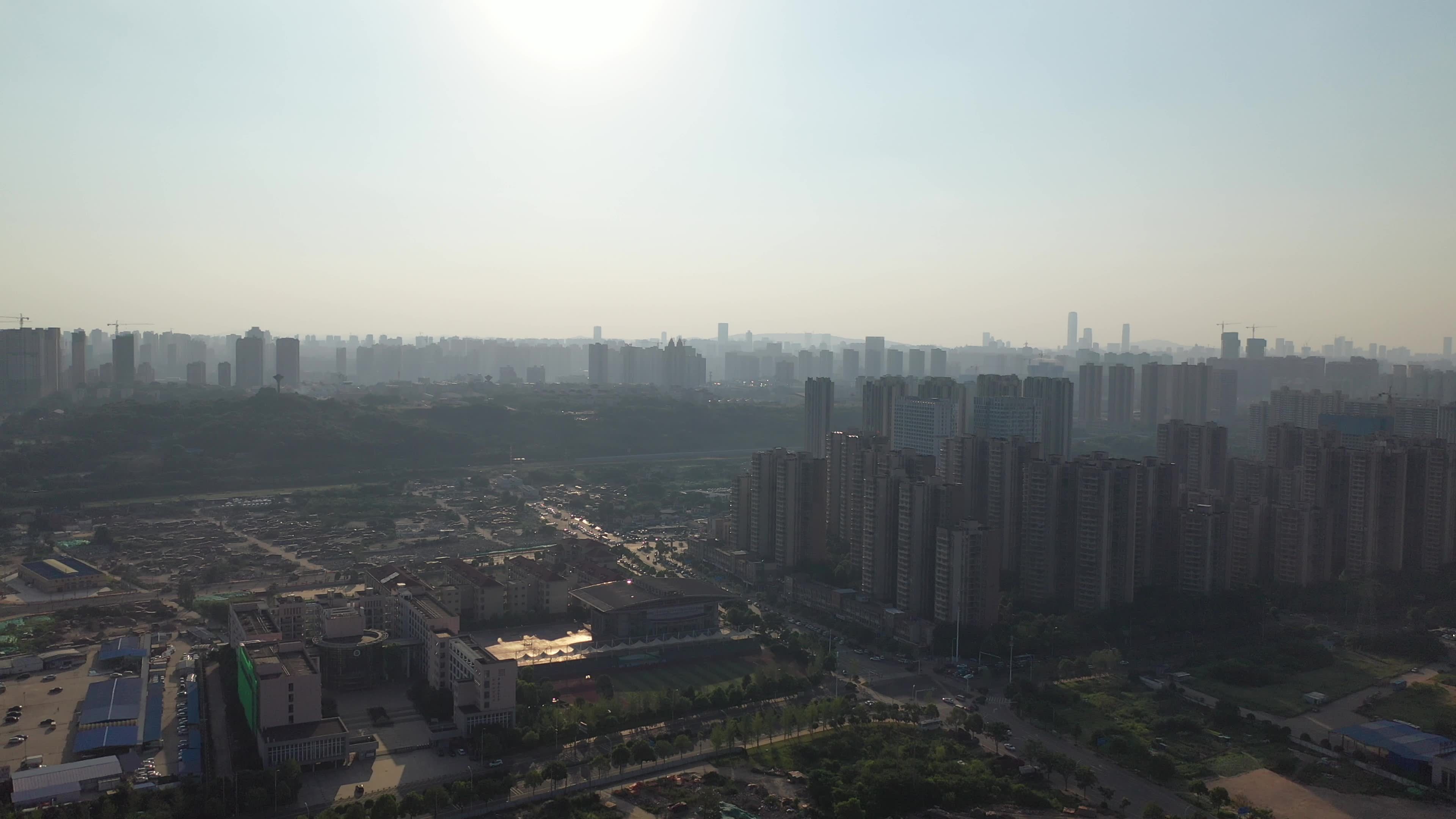 武广新区平移视频素材画面1