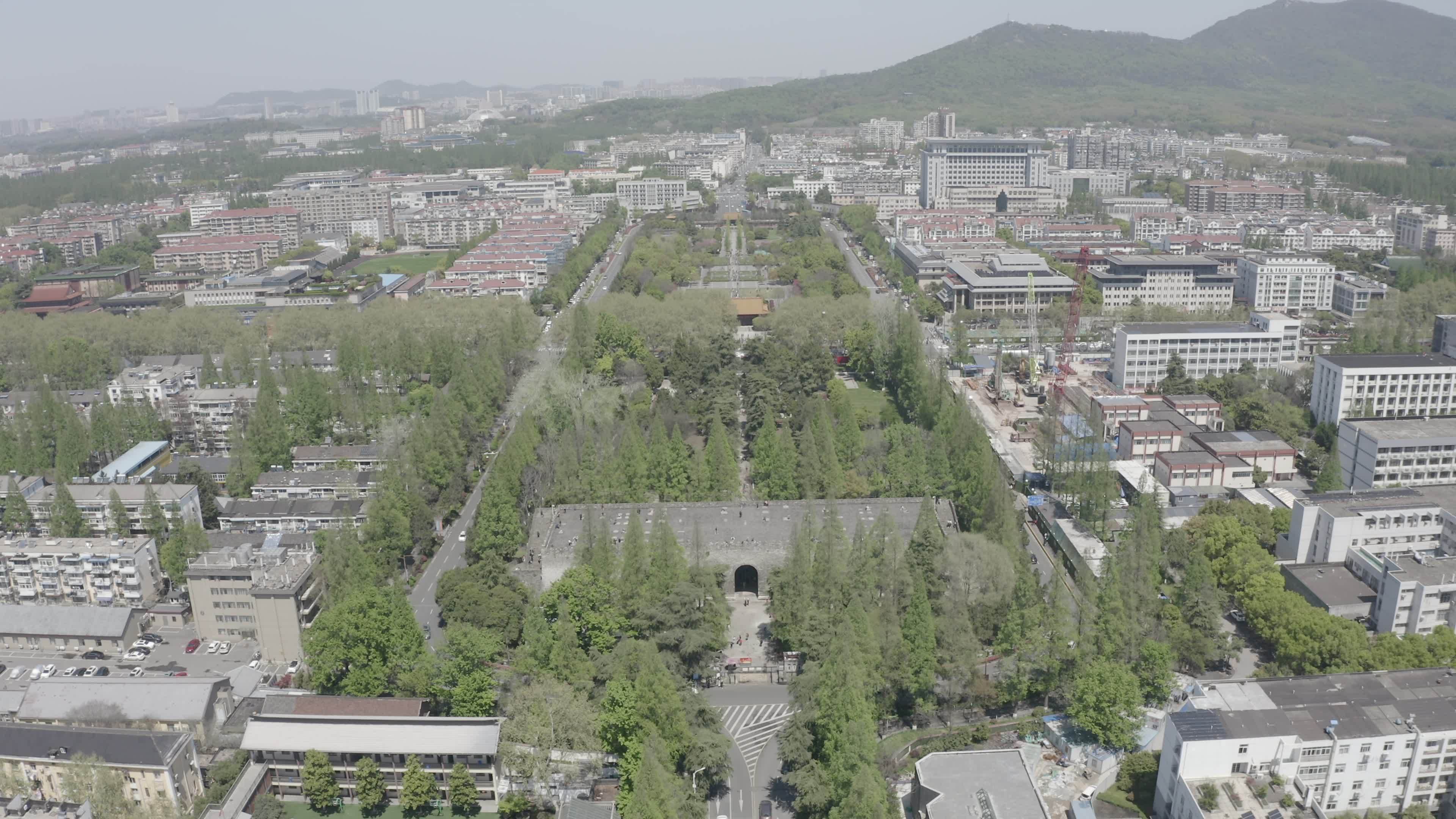 午朝门公园视频素材画面1