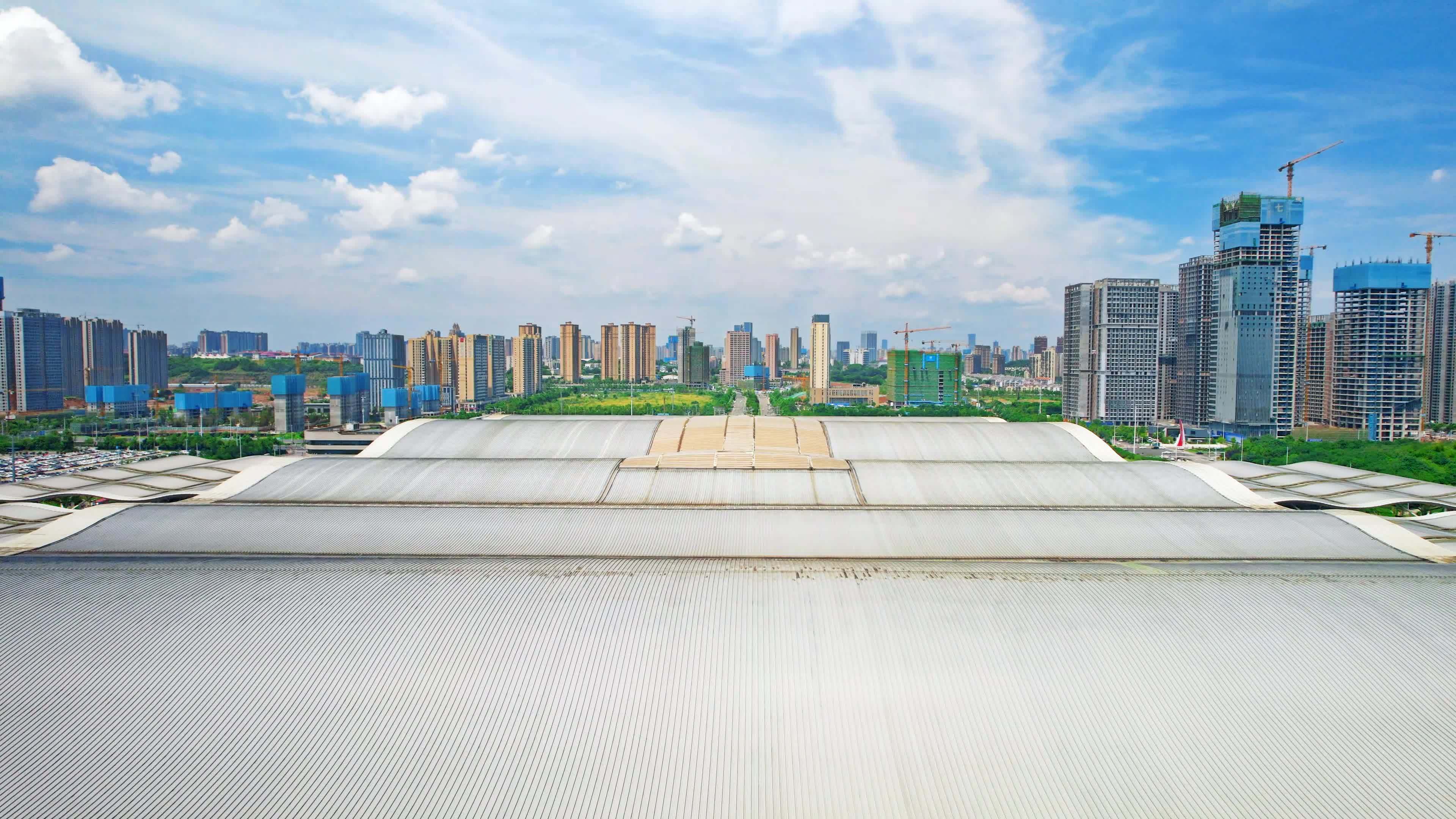 长沙南直飞穿越视频素材画面2