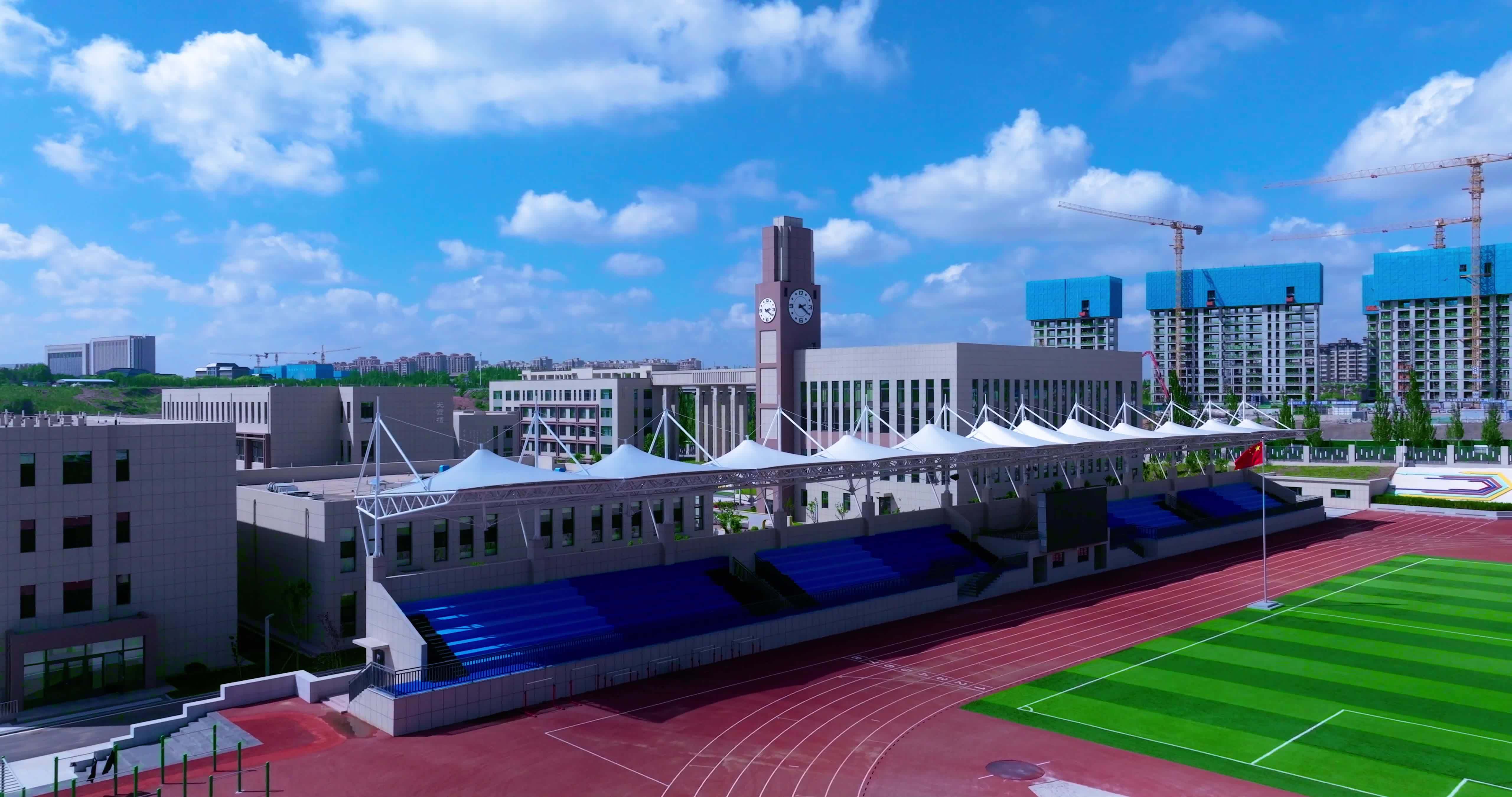 康巴什第五小学东校区视频素材画面1