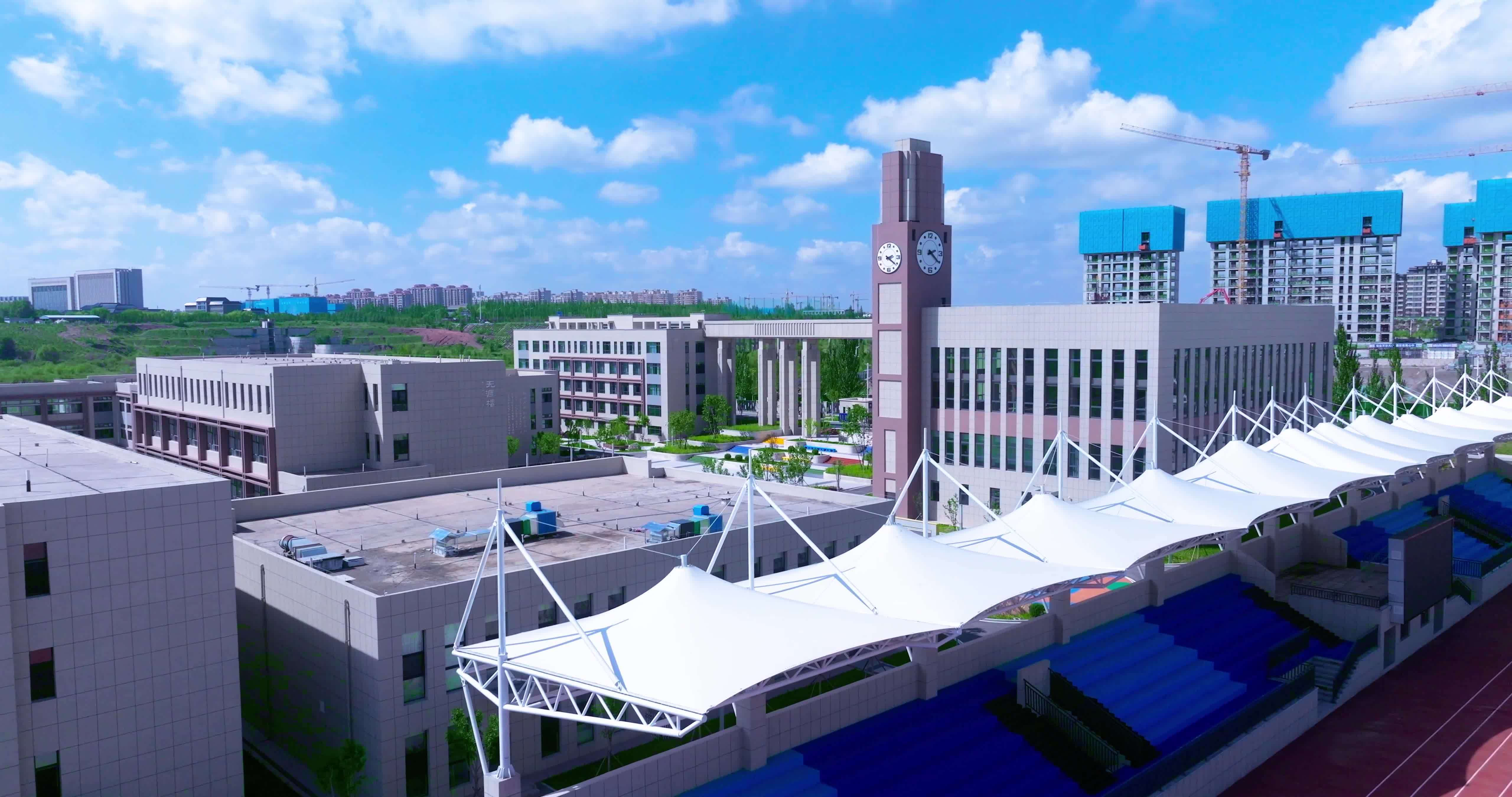 康巴什第五小学东校区视频素材画面2