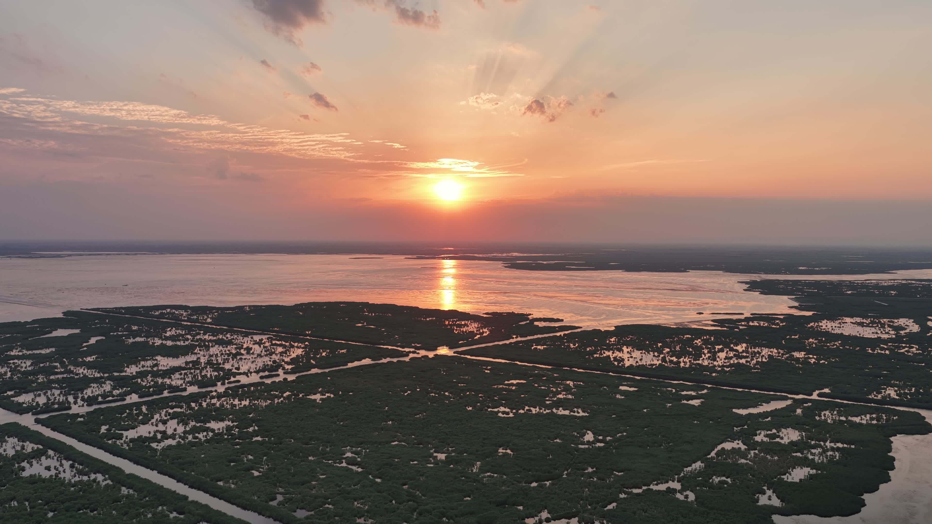 乌梁素海视频素材画面3