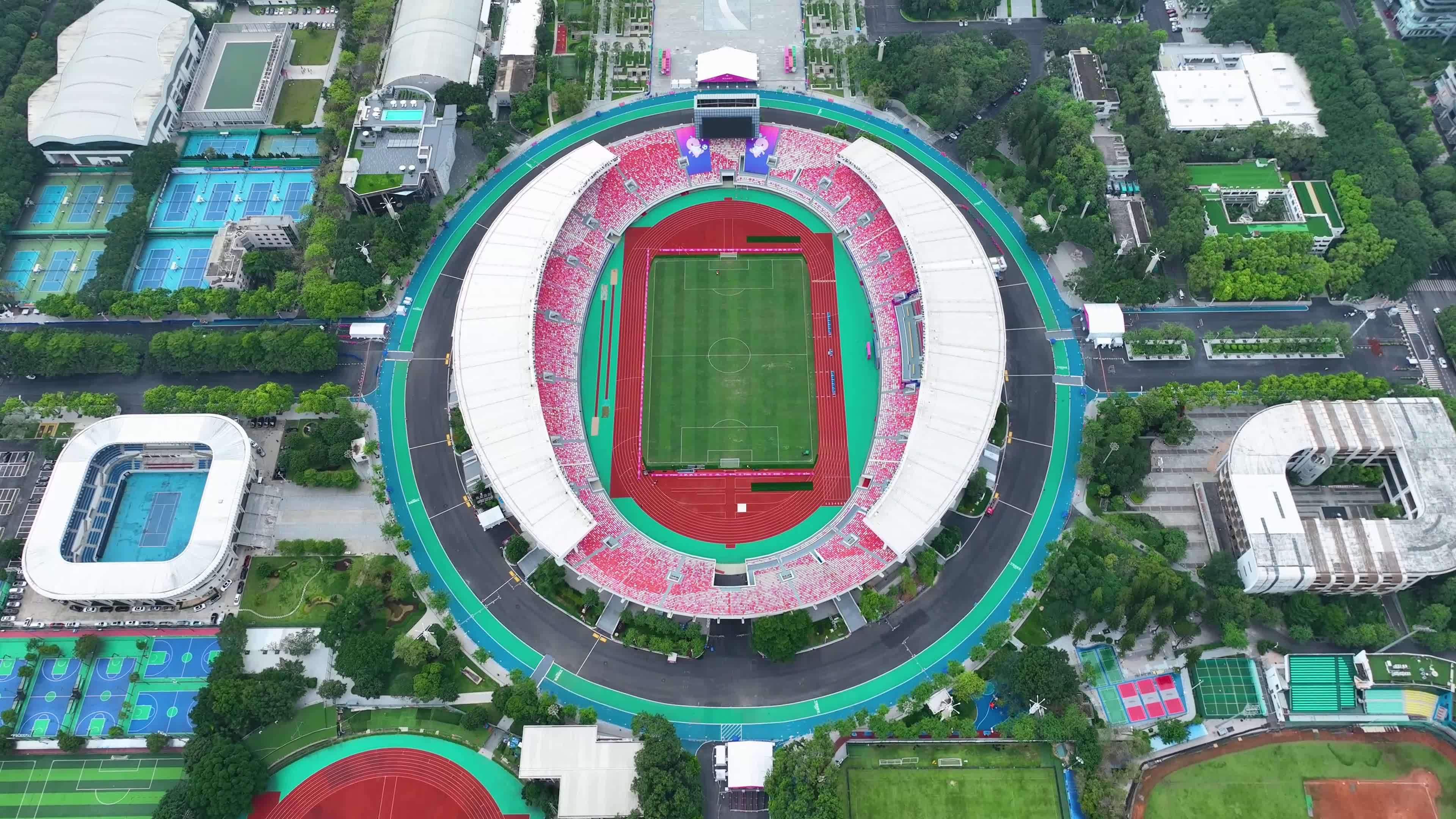 天河体育中心视频素材画面2