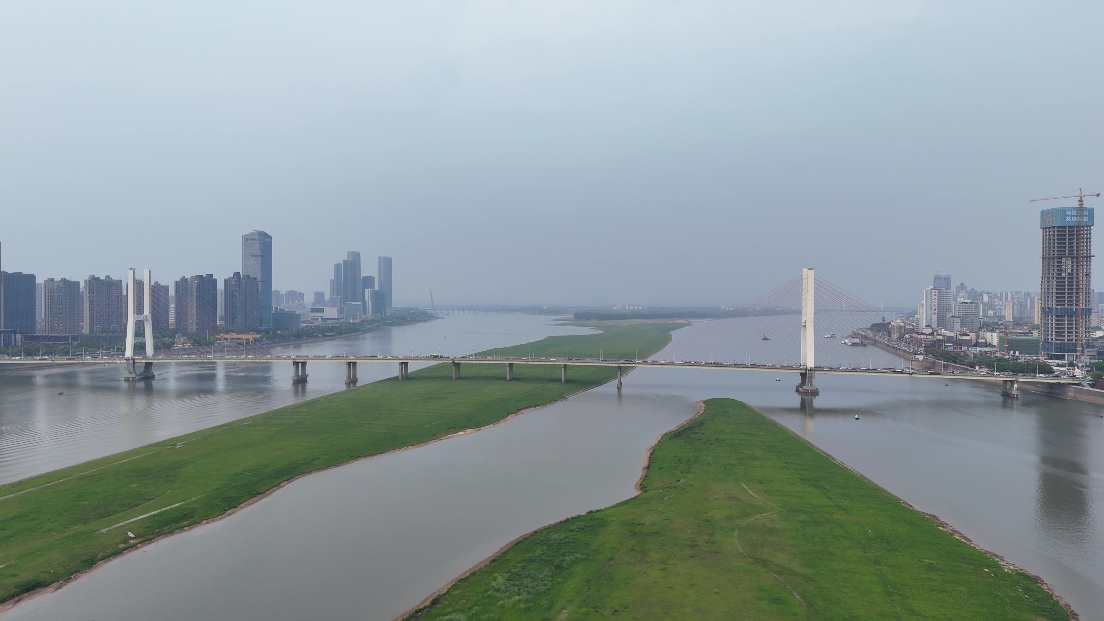 南昌市八一大桥视频素材画面3