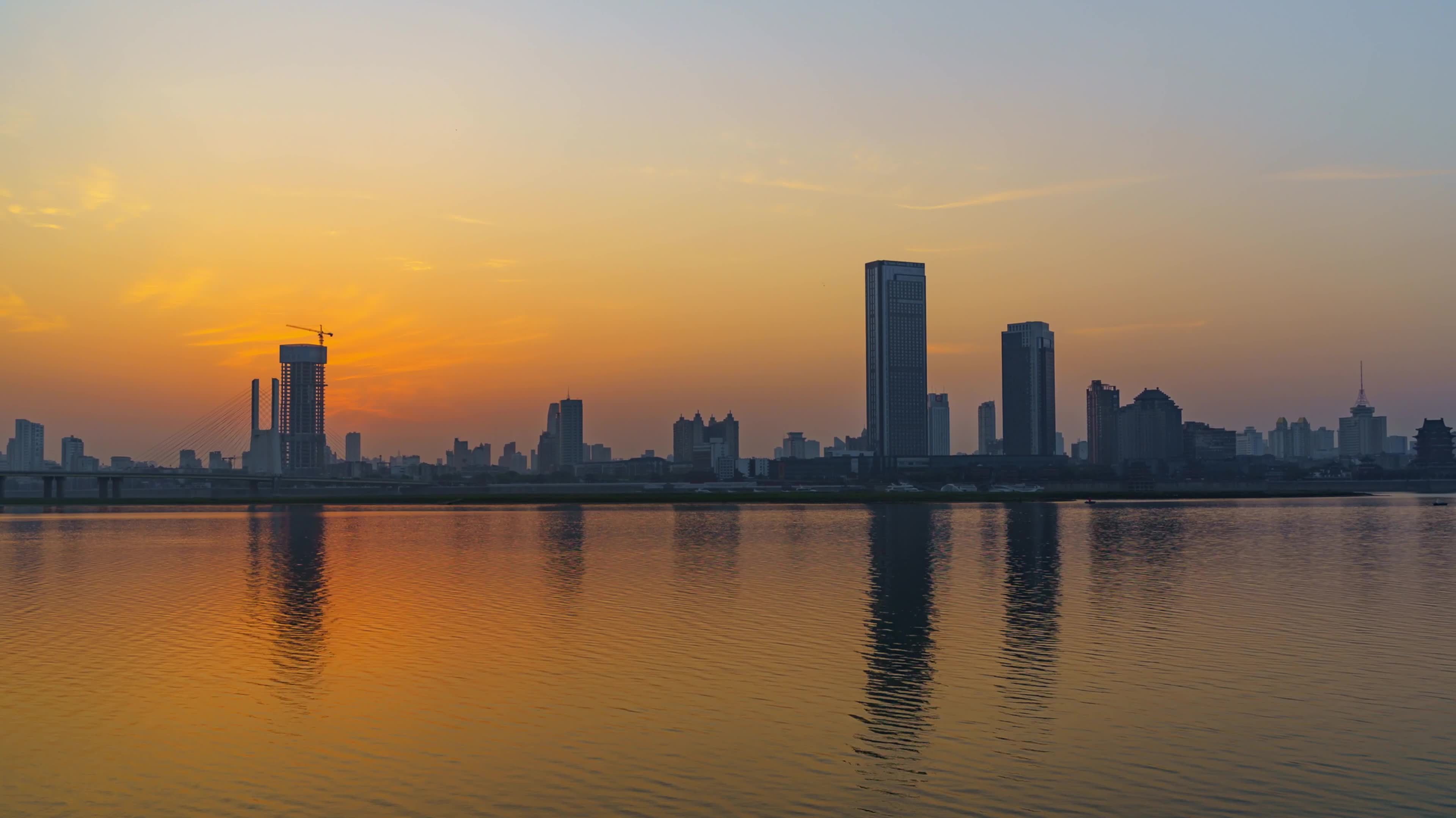 江西南昌地标建筑 南昌城市风光 延时合集视频素材画面1