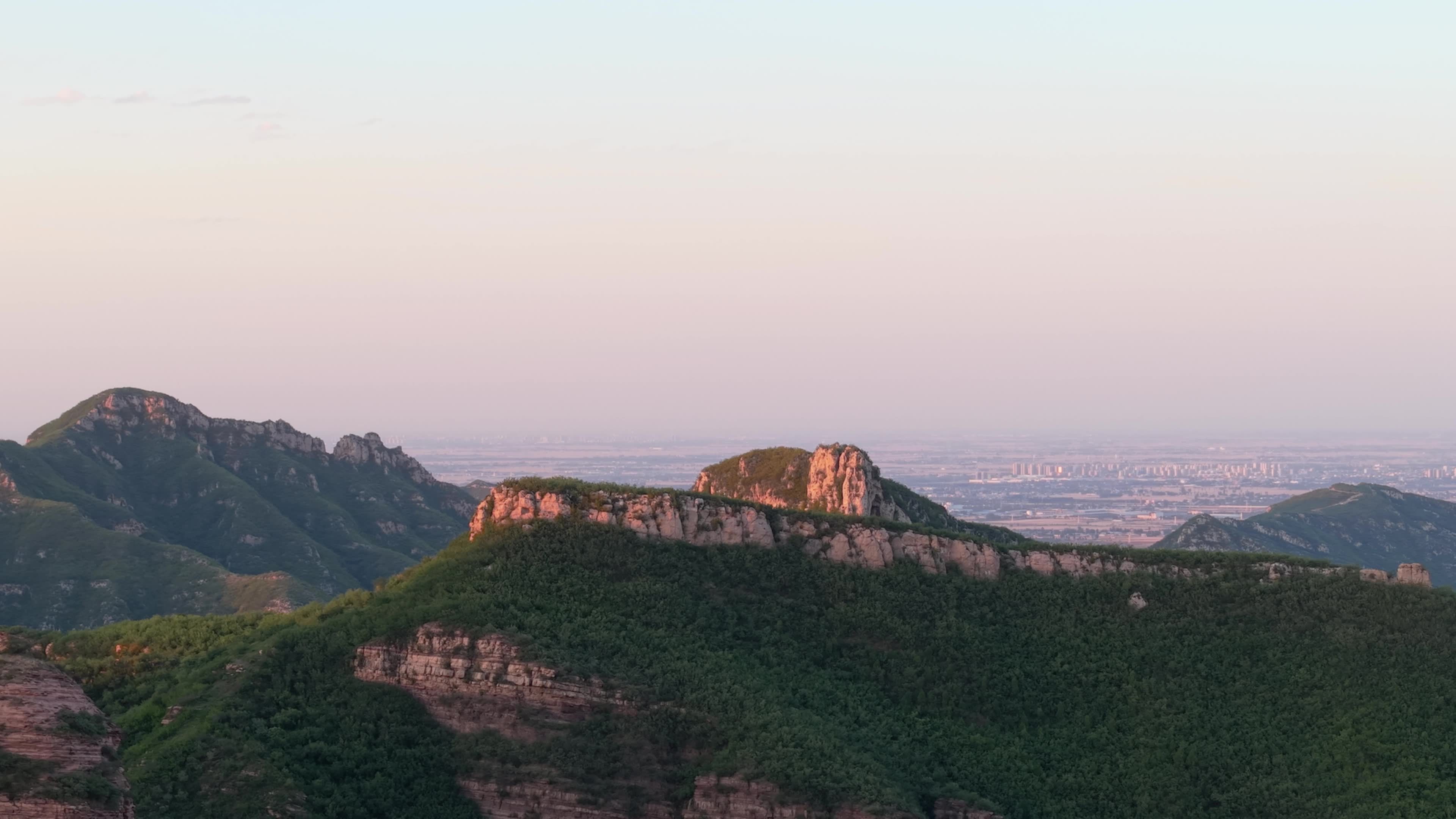 河北临城天台山风光视频素材画面1