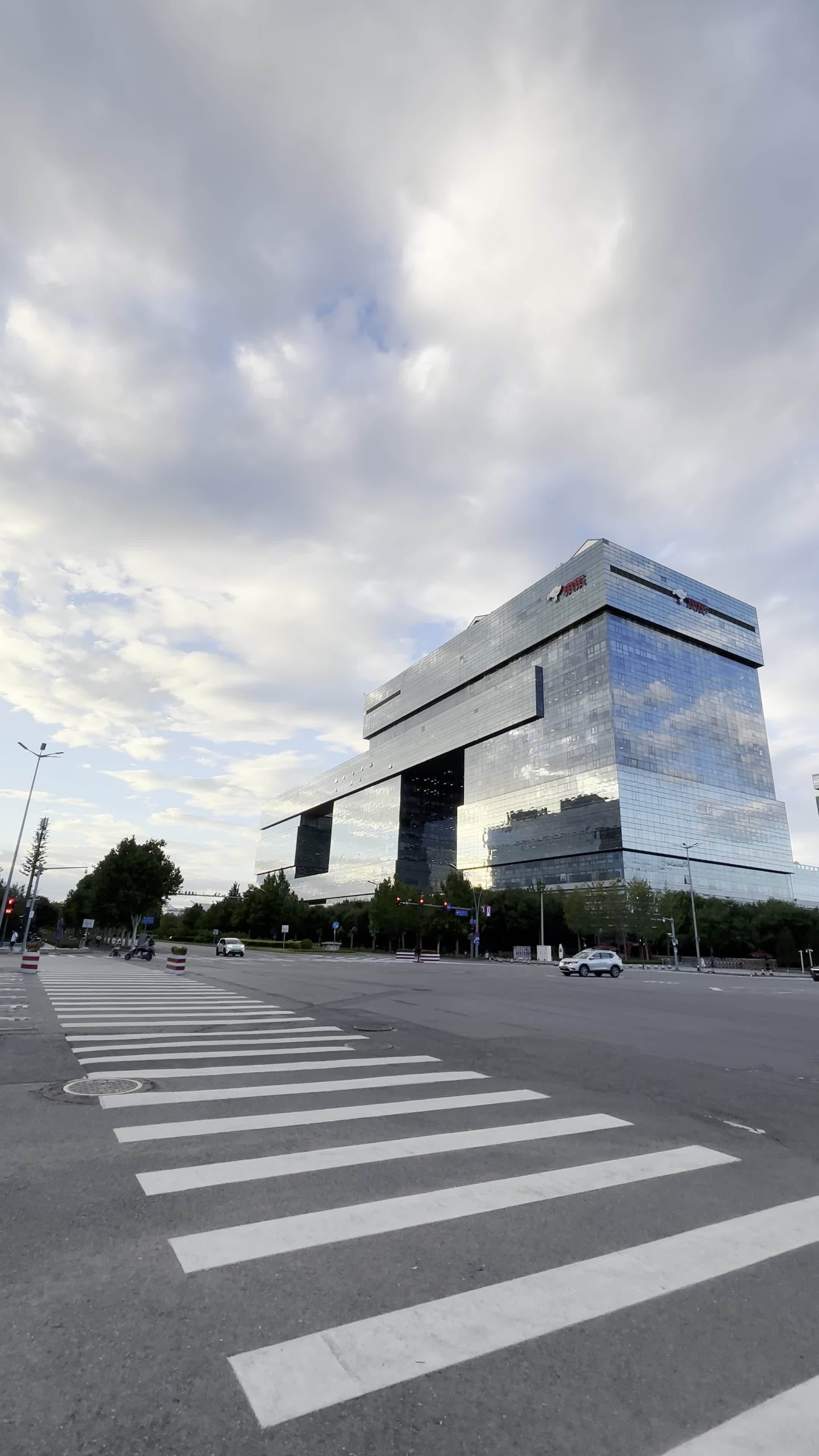 京东总部外景高清视频视频素材画面2