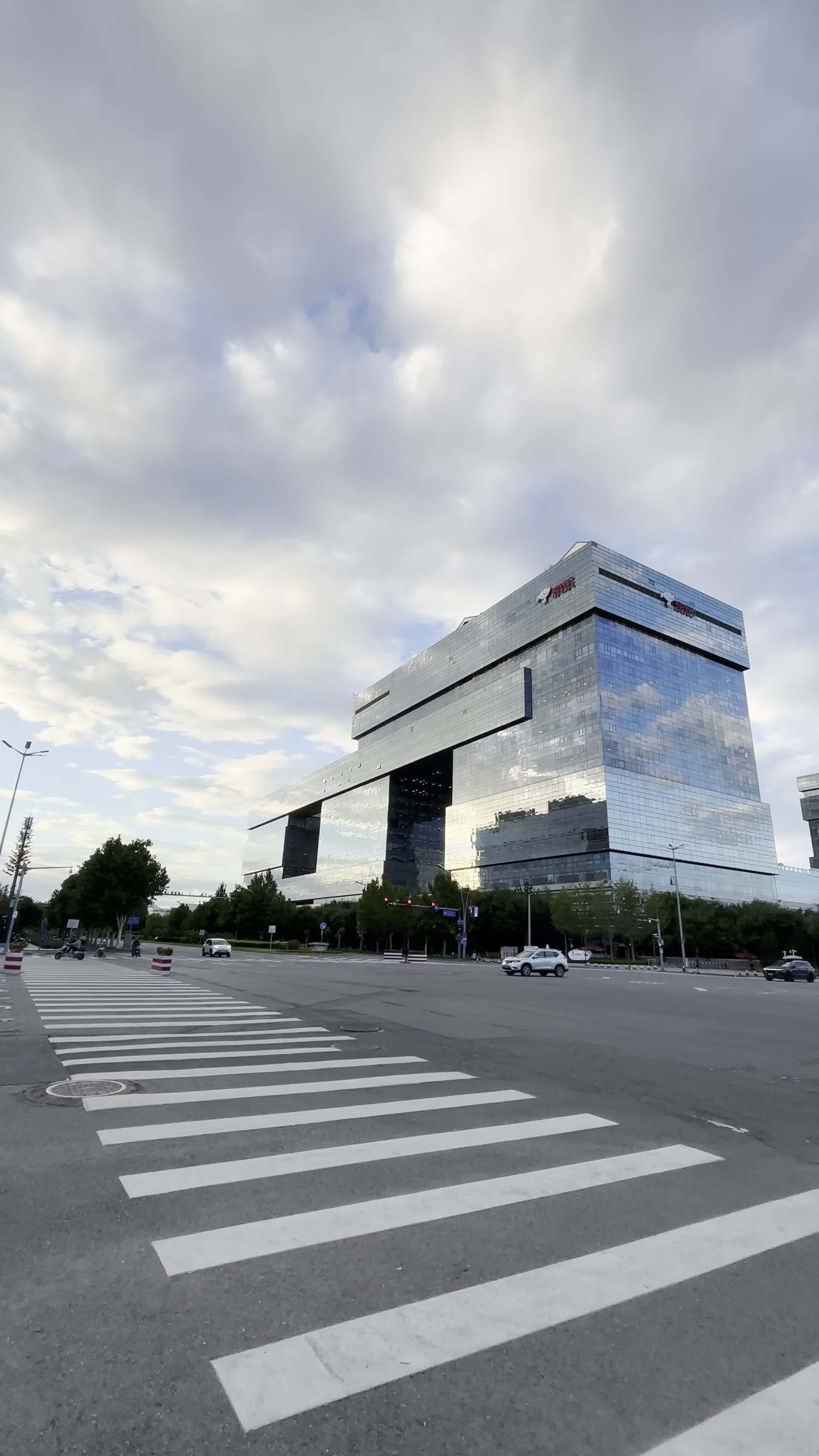 京东总部外景高清视频视频素材画面3