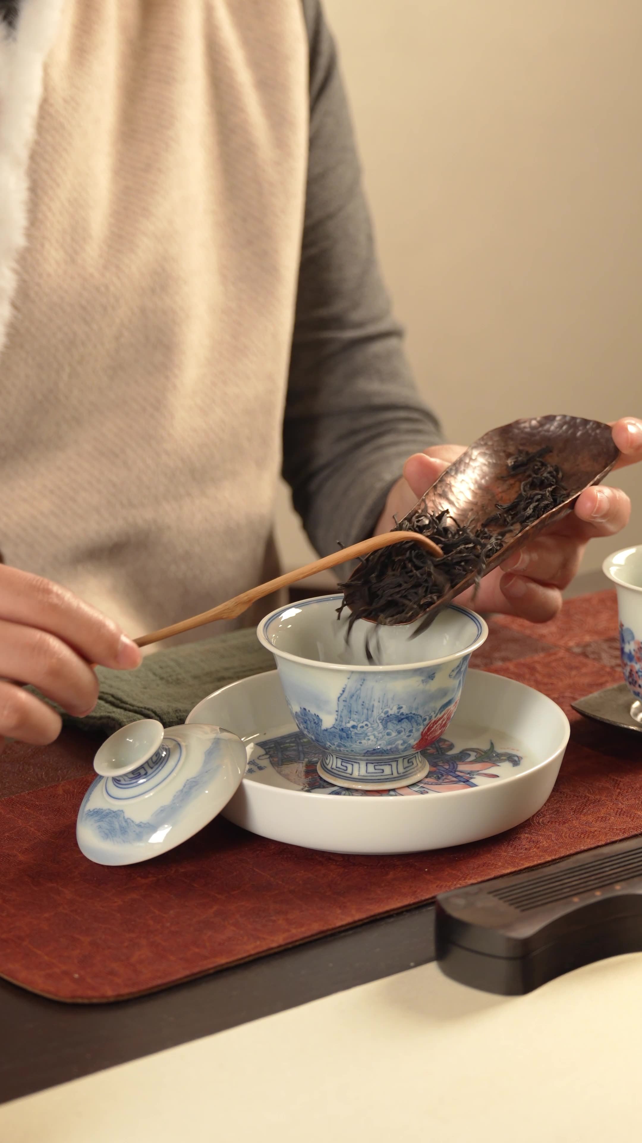 泡茶视频竖版 喝茶视频素材画面2