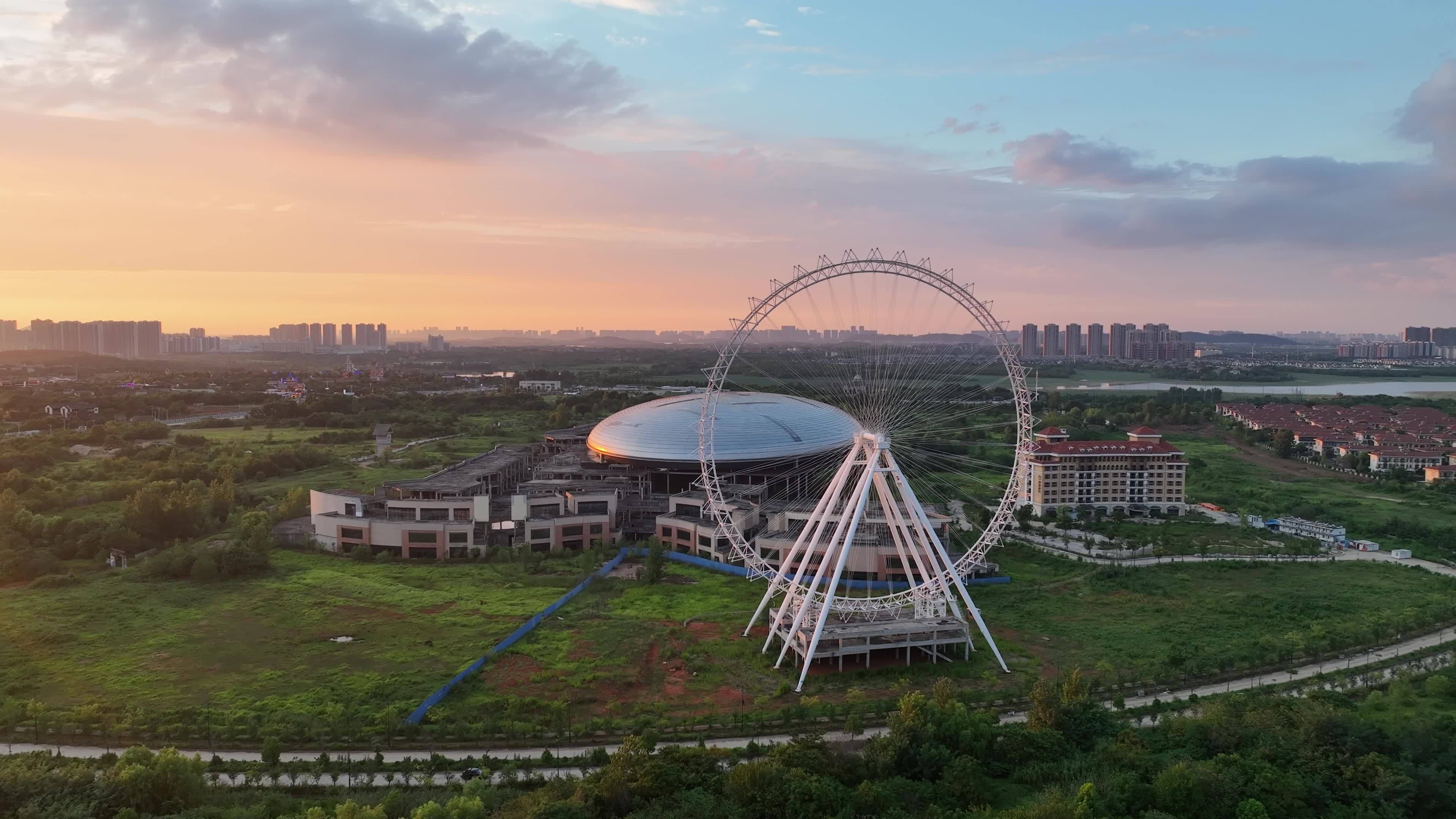 夕阳视频素材画面1