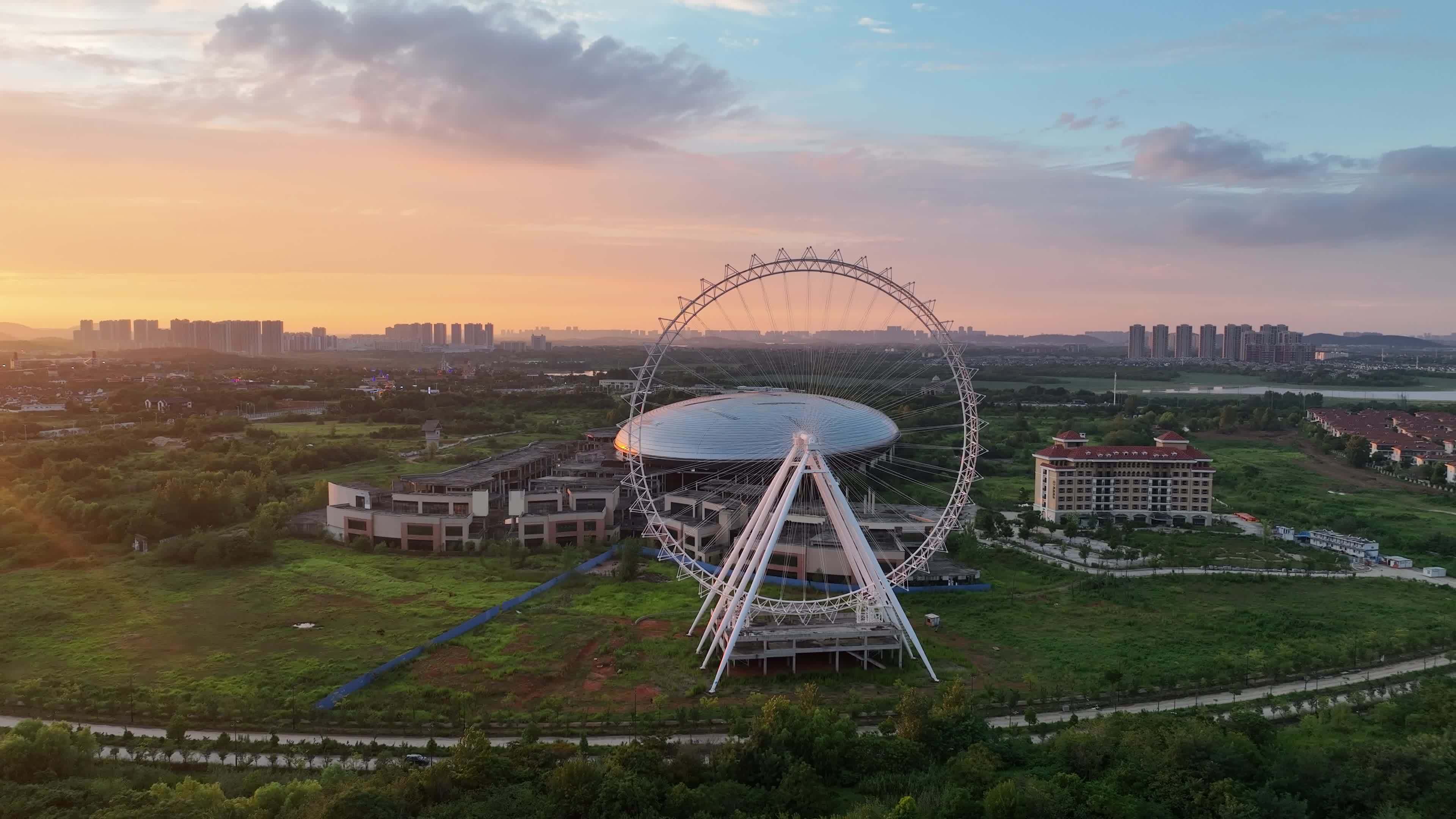 夕阳视频素材画面3
