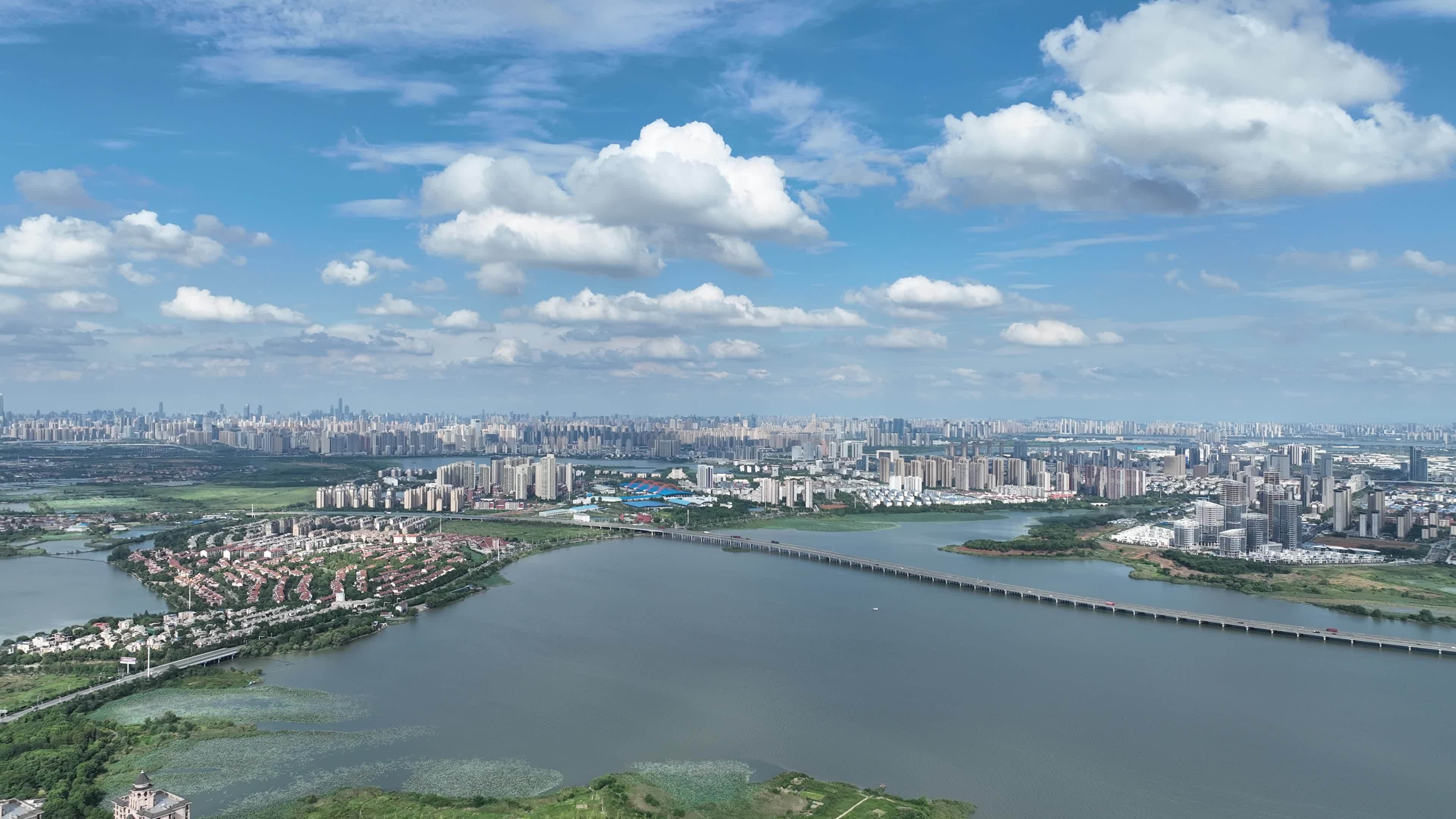 武汉水上公路视频素材画面1
