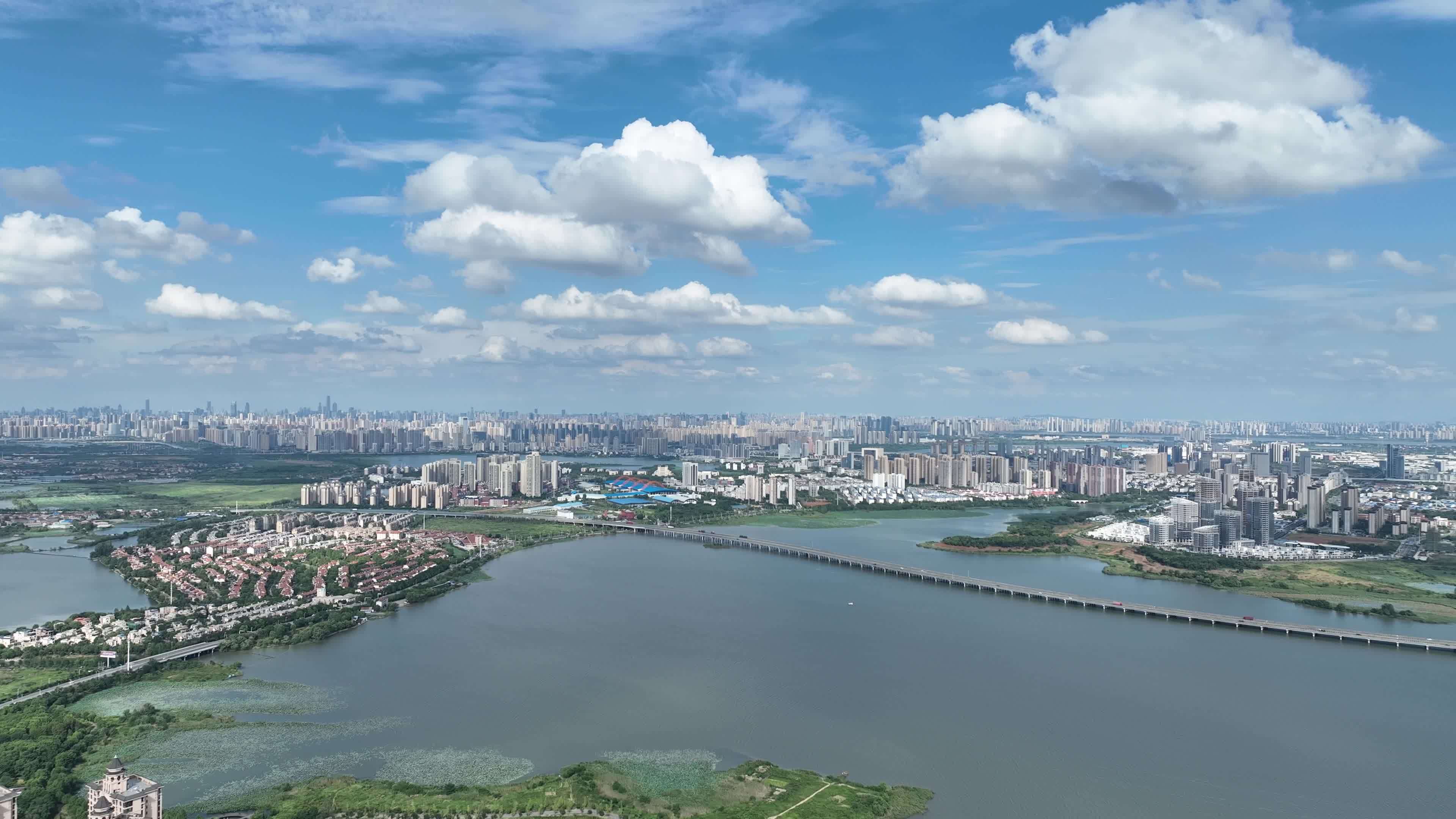 武汉水上公路视频素材画面4