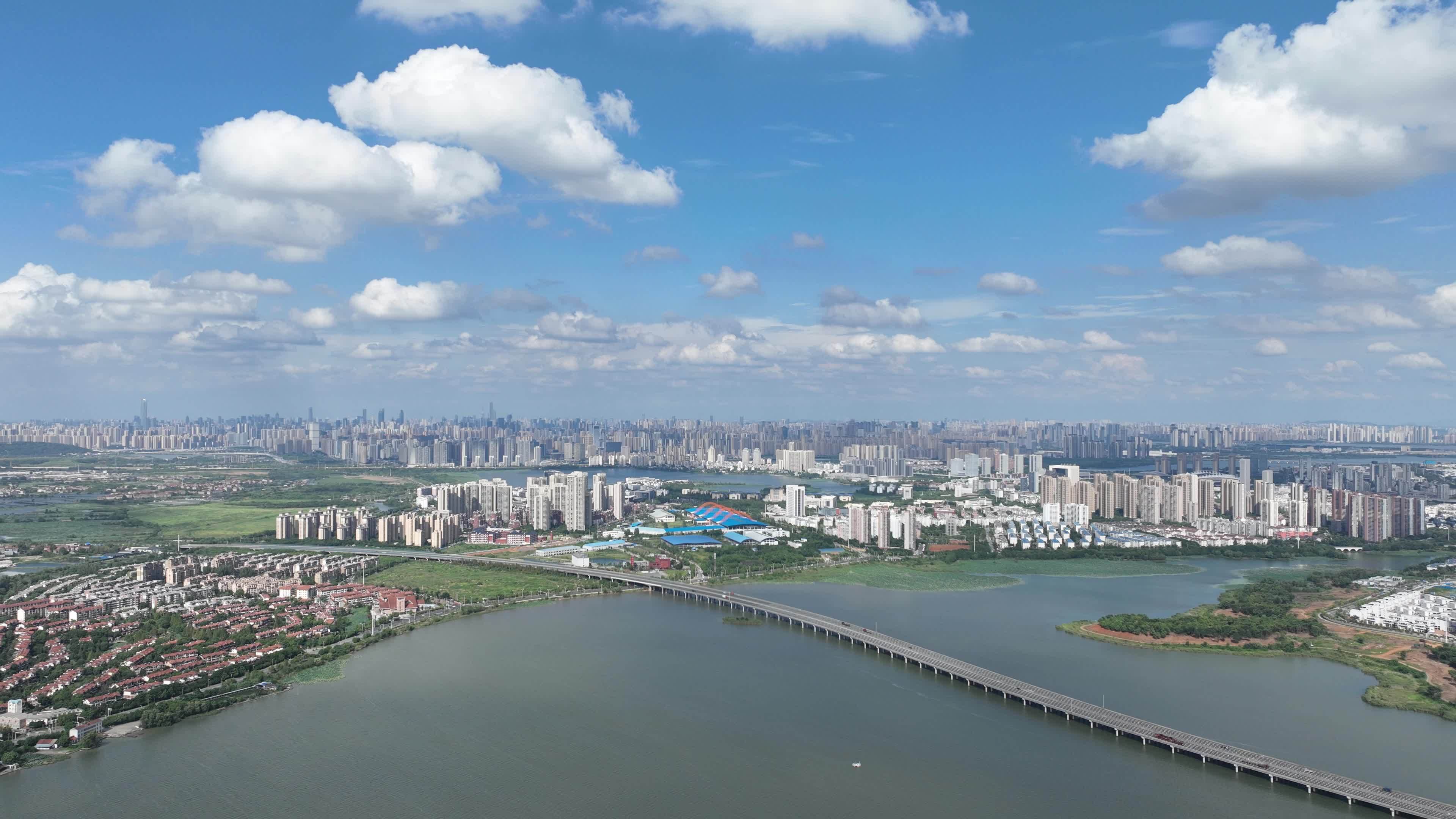 后官湖大桥视频素材画面1