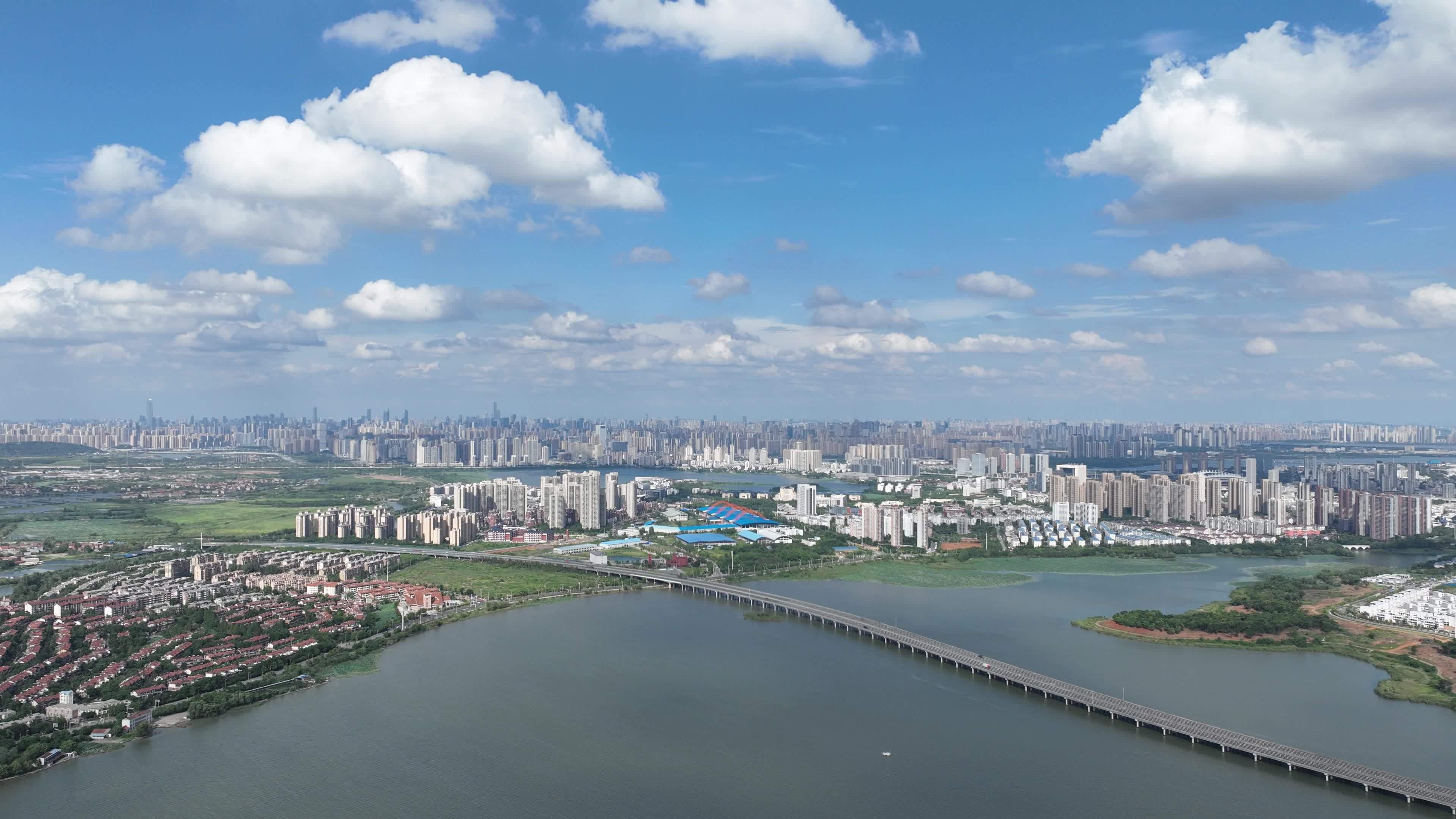 后官湖大桥视频素材画面2