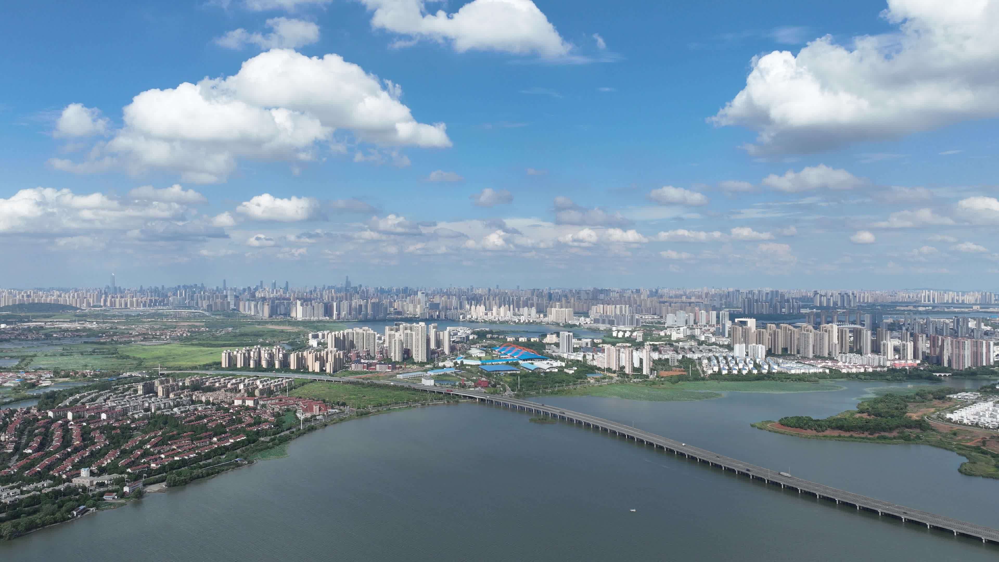 后官湖大桥视频素材画面3