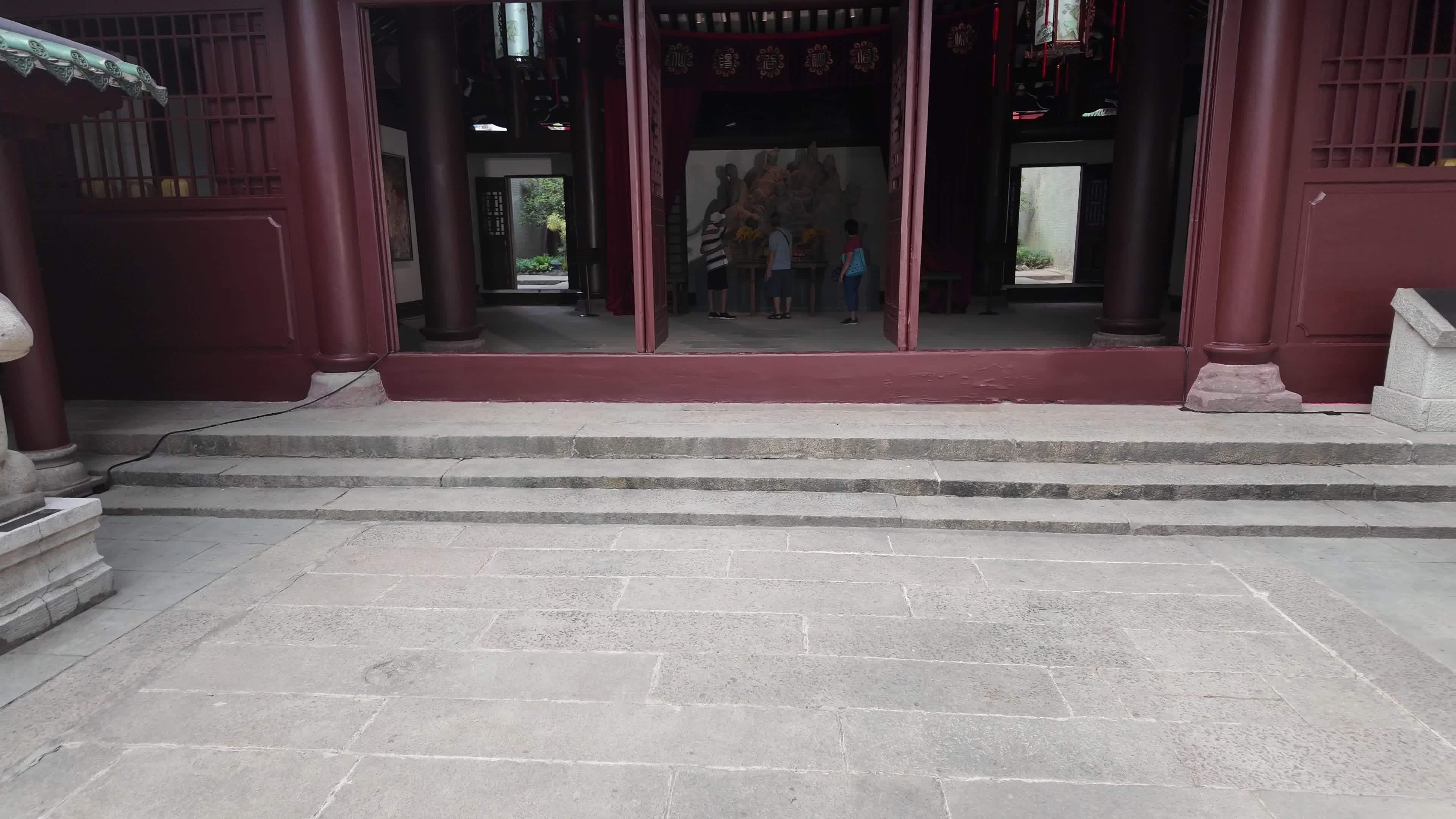 中国广东省广州市越秀区五仙古观视频素材画面3