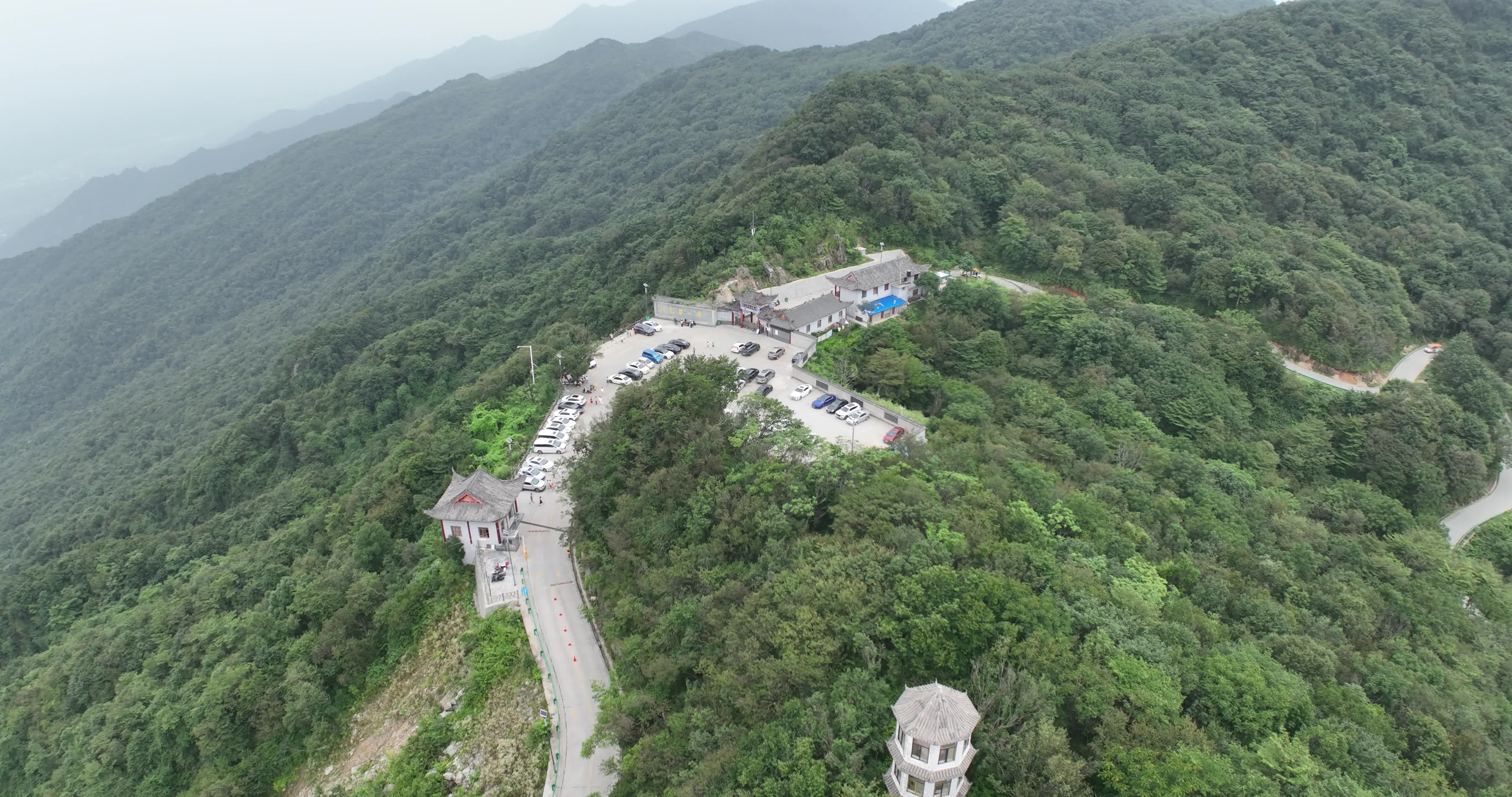 陕西安康紫阳县擂鼓台云海视频素材画面4
