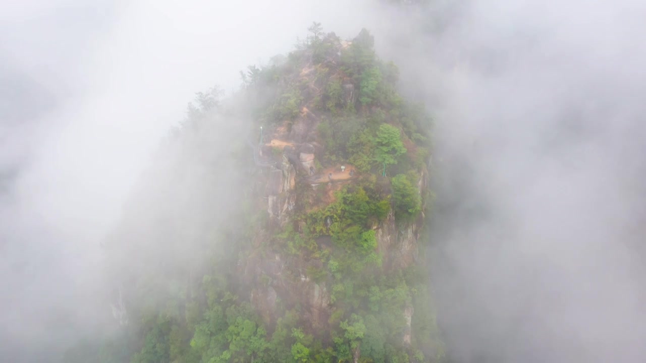 浙江天台县，天台山，琼台仙谷，合集视频素材画面1