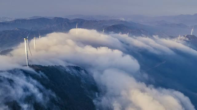 观音山云海视频素材