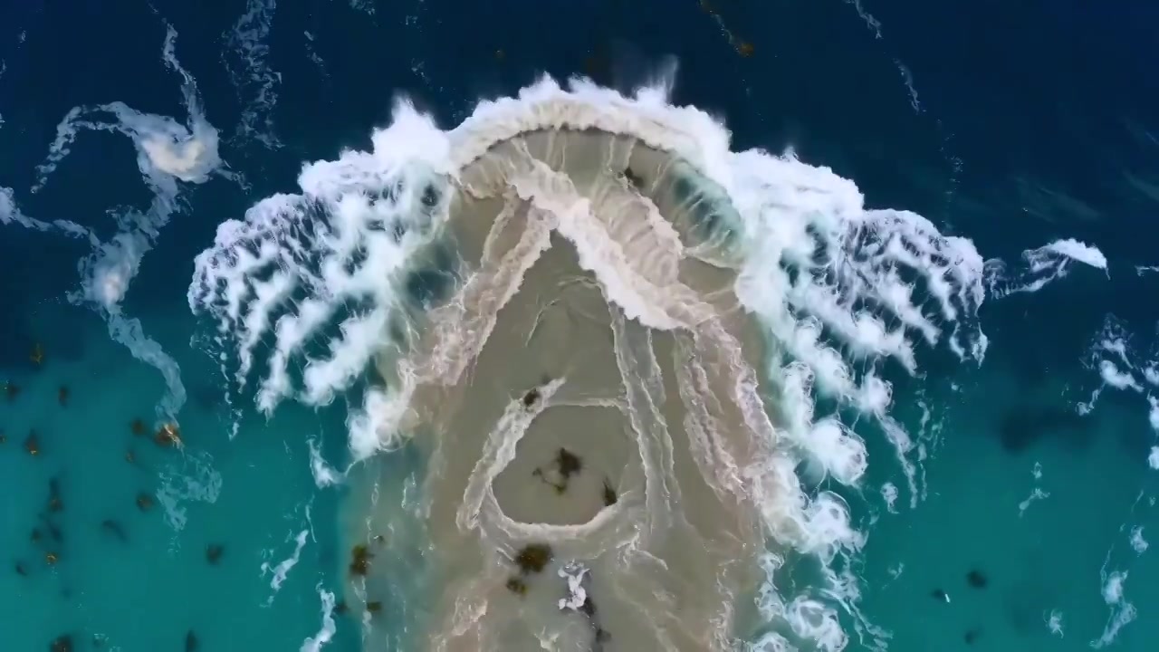 海浪视频素材画面4