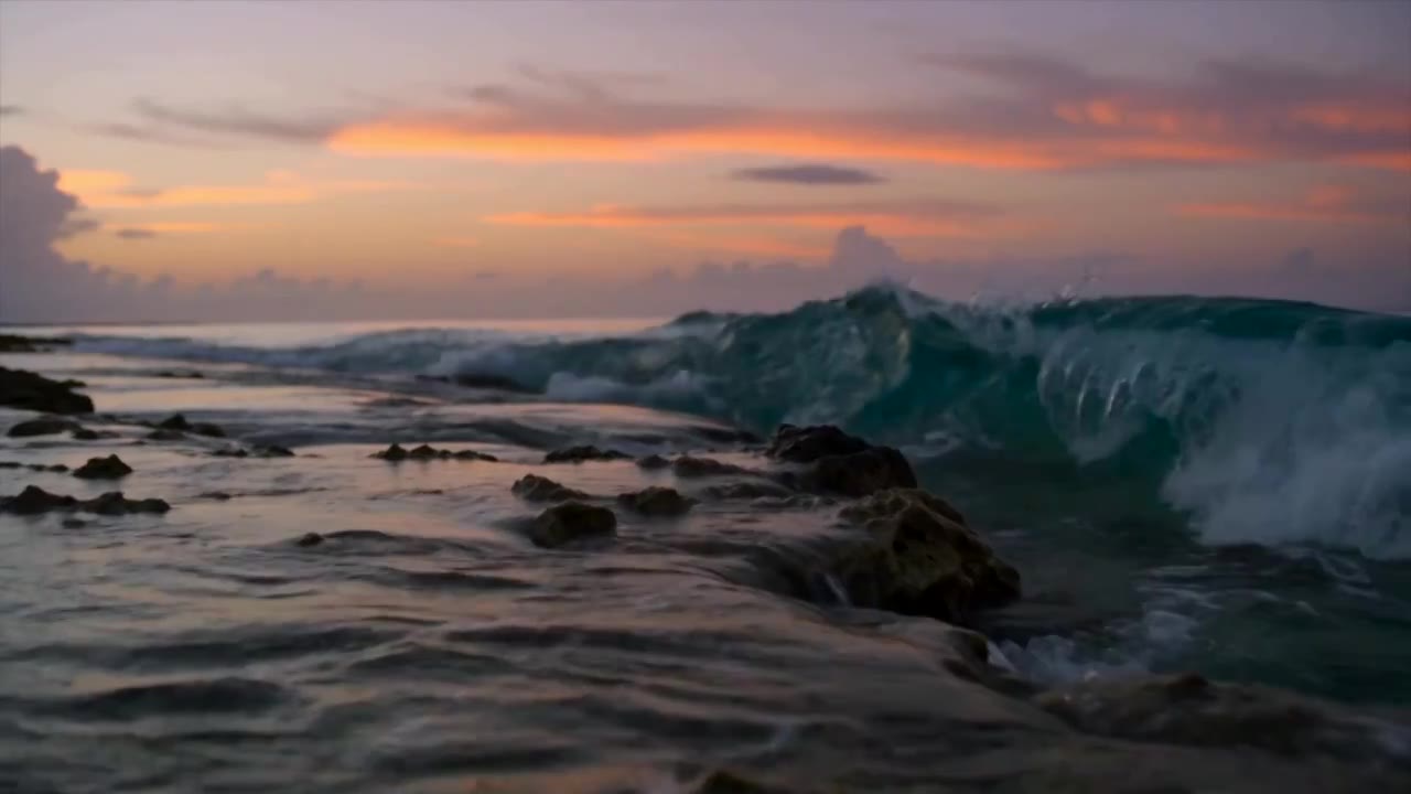 海浪视频素材画面1
