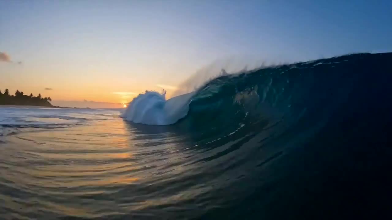 海浪视频素材画面1